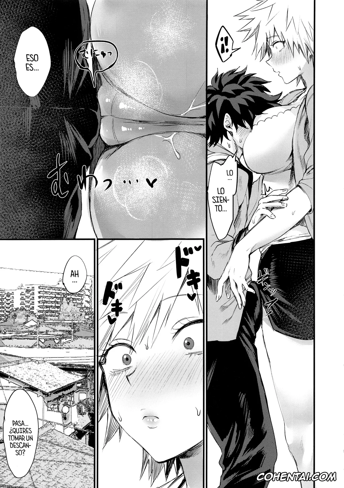 My Hero Academia | Boku No Hero Academia xxx, Izuku Midoriya xxx, Mitsuki Bakugou xxx, Mitsuki-san no Bosei ni Oshitsubusaresou desu (Boku no Hero Academia), pagina 4