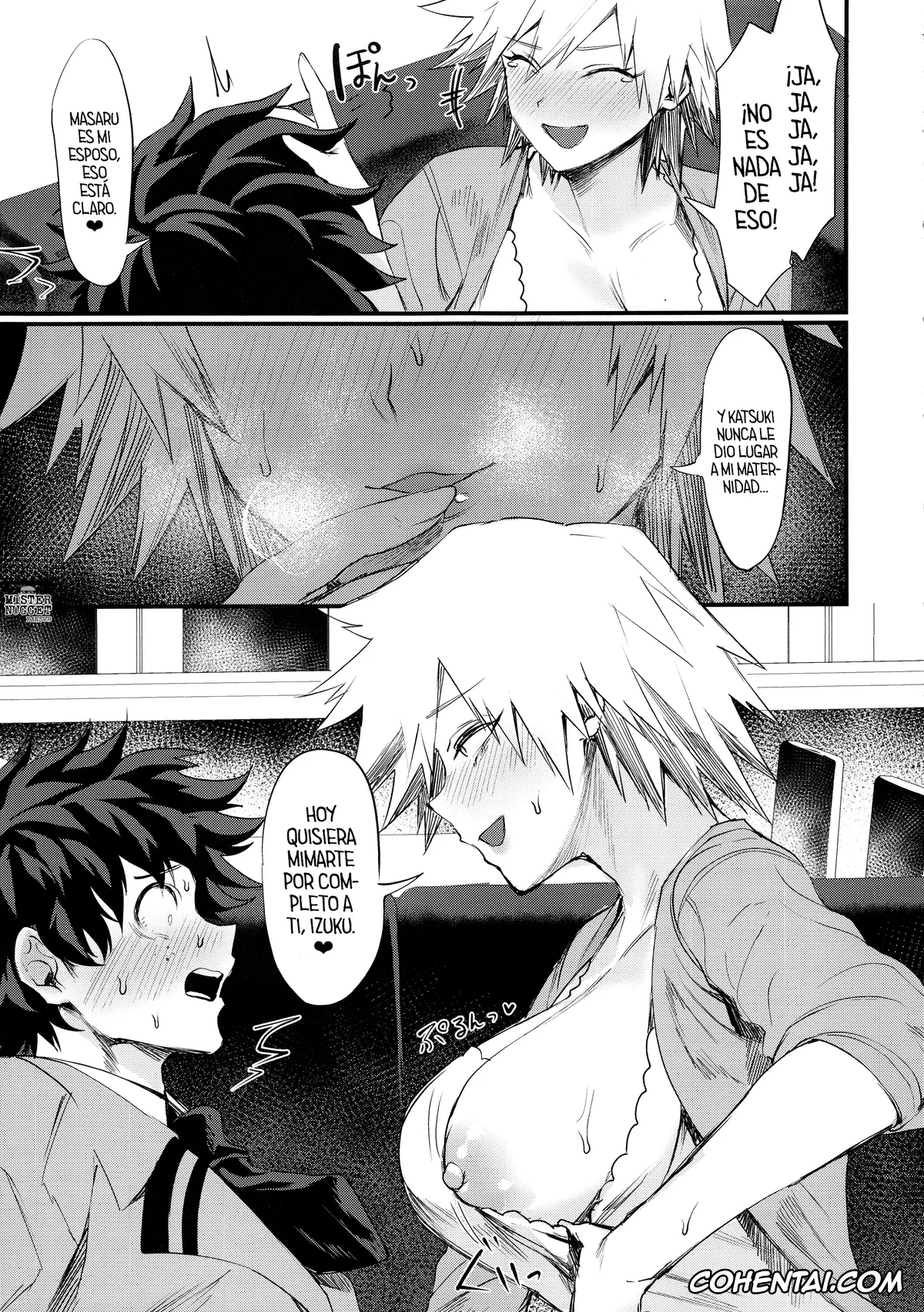 My Hero Academia | Boku No Hero Academia hentai, Izuku Midoriya hentai, Mitsuki Bakugou hentai, Mitsuki-san no Bosei ni Oshitsubusaresou desu (Boku no Hero Academia), pagina 6