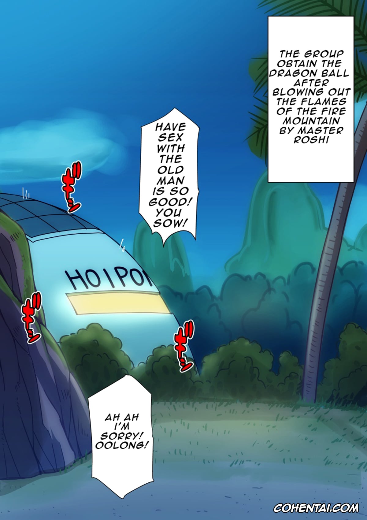 Dragon Ball hentai, Bulma Briefs hentai, Master Roshi hentai, Oolong hentai, Son Goku hentai, Bulma do it (Dragonball), pagina 18