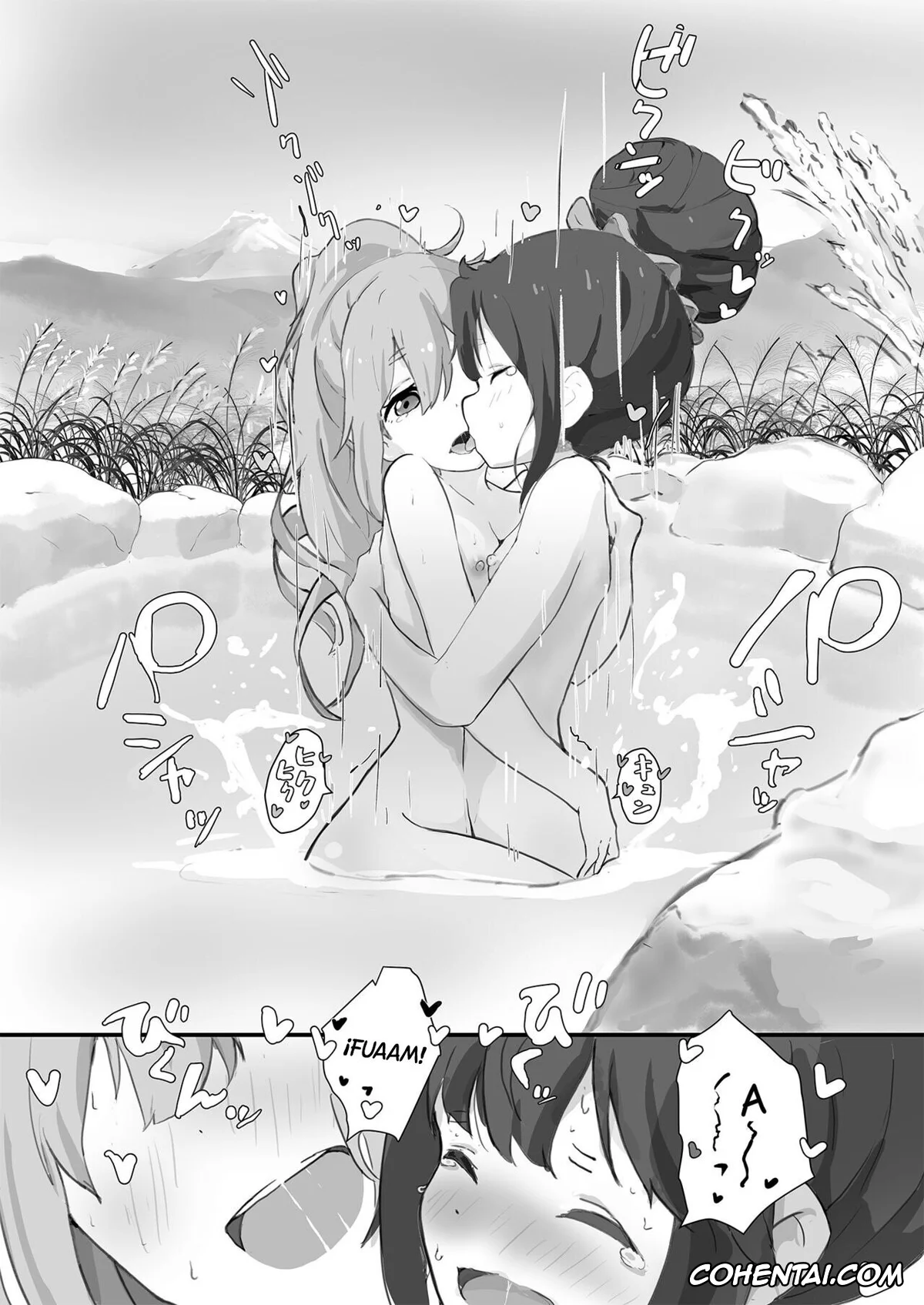 Yuru Camp | Laid-Back Camp xxx, Nadeshiko Kagamihara xxx, Rin Shima xxx, Nade Rin ga Onsen de (Yuru Camp), pagina 19