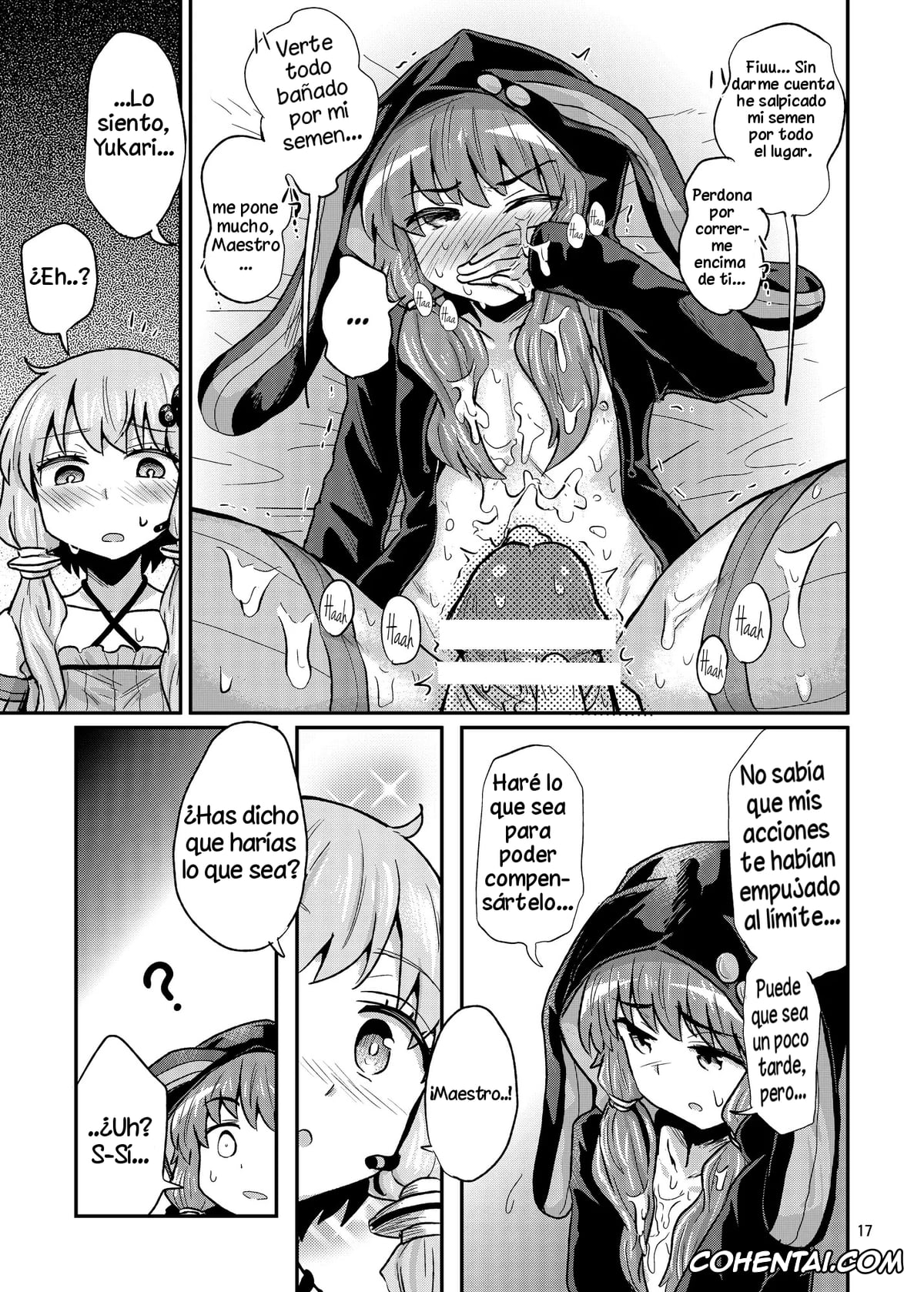 VOCALOID porno, VOICEROID porno, Yukari Yuzuki porno, Futanari Yukari-san ni Gyaku Anal Choukyou Sareru Hon (VOCALOID), pagina 17