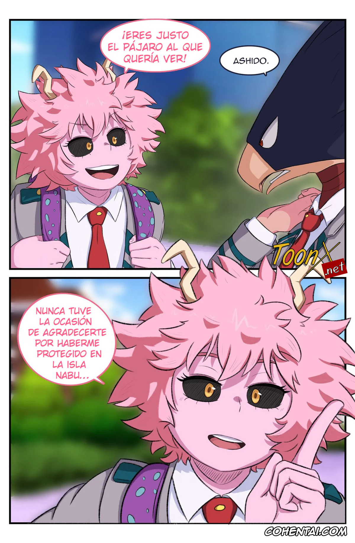 My Hero Academia | Boku No Hero Academia hentai, Fumikage Tokoyami hentai, Mina Ashido hentai, Arigatou (Boku no Hero Academia), pagina 3