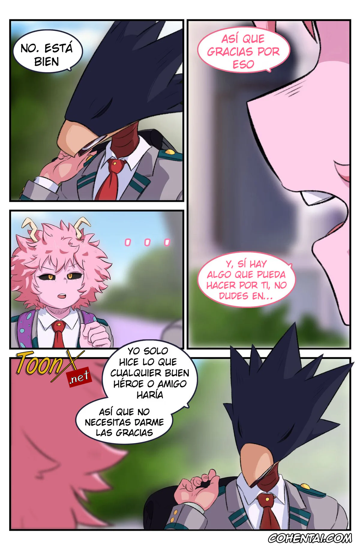 My Hero Academia | Boku No Hero Academia porno, Fumikage Tokoyami porno, Mina Ashido porno, Arigatou (Boku no Hero Academia), pagina 5