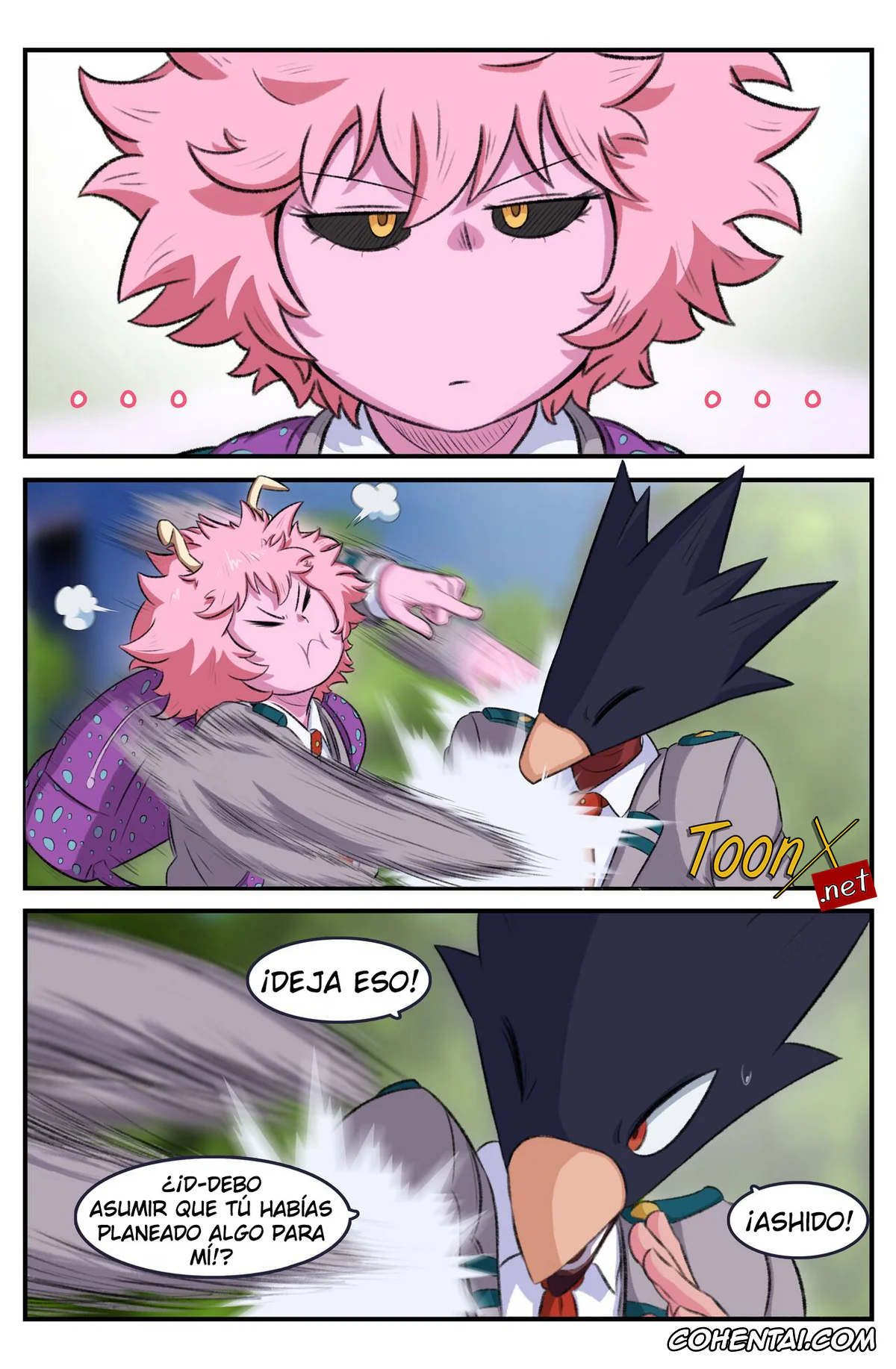 My Hero Academia | Boku No Hero Academia hentai, Fumikage Tokoyami hentai, Mina Ashido hentai, Arigatou (Boku no Hero Academia), pagina 6