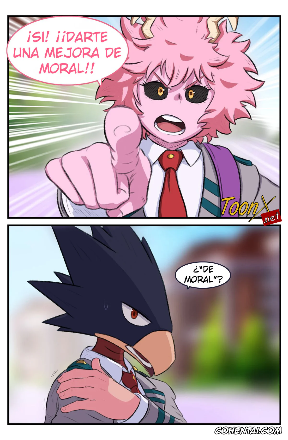 My Hero Academia | Boku No Hero Academia xxx, Fumikage Tokoyami xxx, Mina Ashido xxx, Arigatou (Boku no Hero Academia), pagina 7