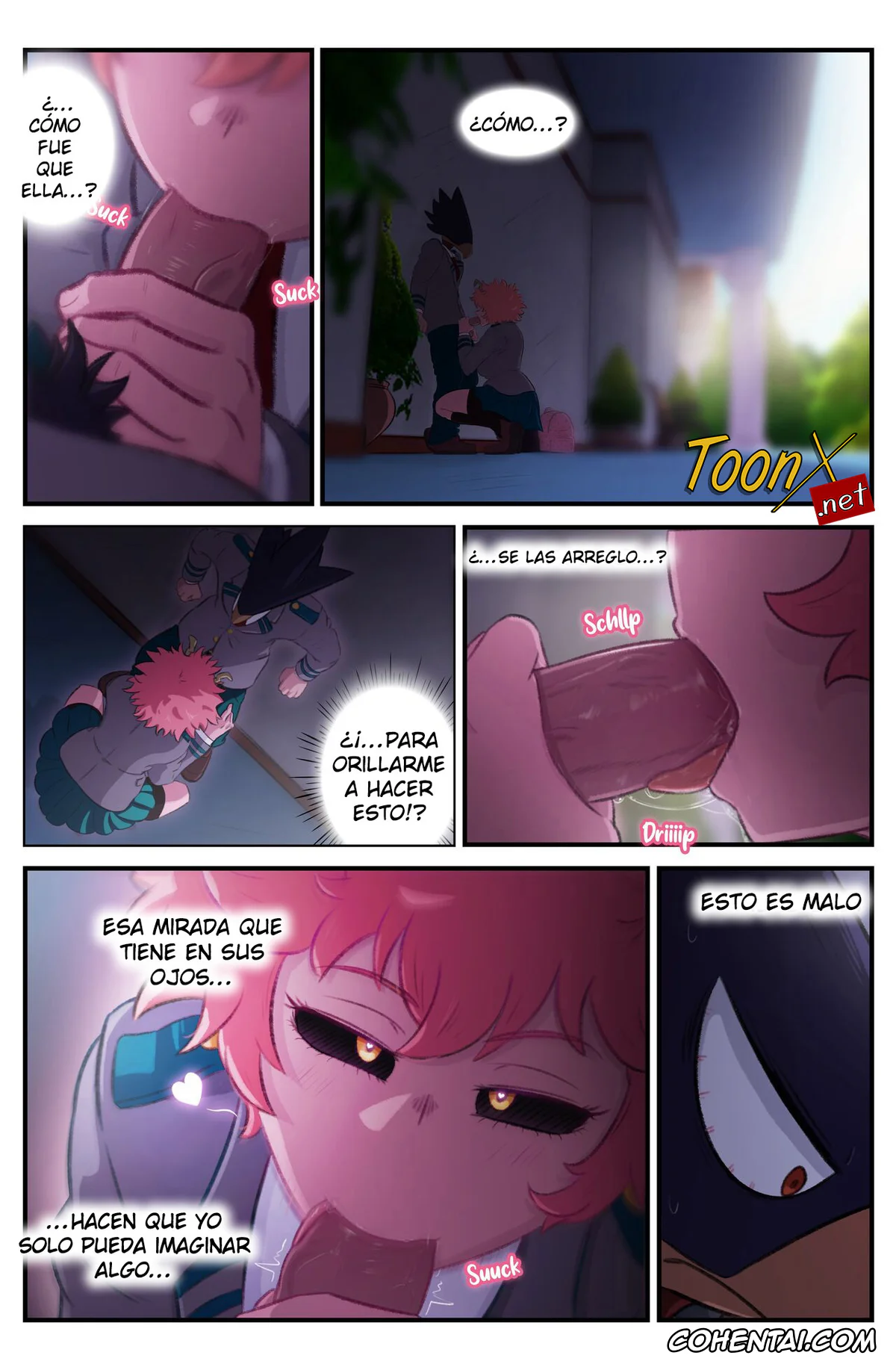 My Hero Academia | Boku No Hero Academia porno, Fumikage Tokoyami porno, Mina Ashido porno, Arigatou (Boku no Hero Academia), pagina 8