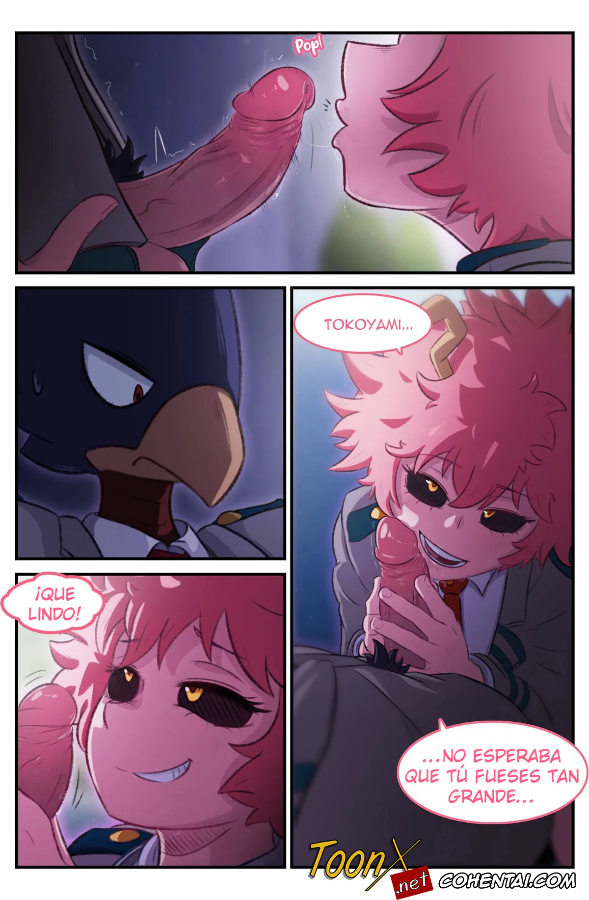 My Hero Academia | Boku No Hero Academia xxx, Fumikage Tokoyami xxx, Mina Ashido xxx, Arigatou (Boku no Hero Academia), pagina 10