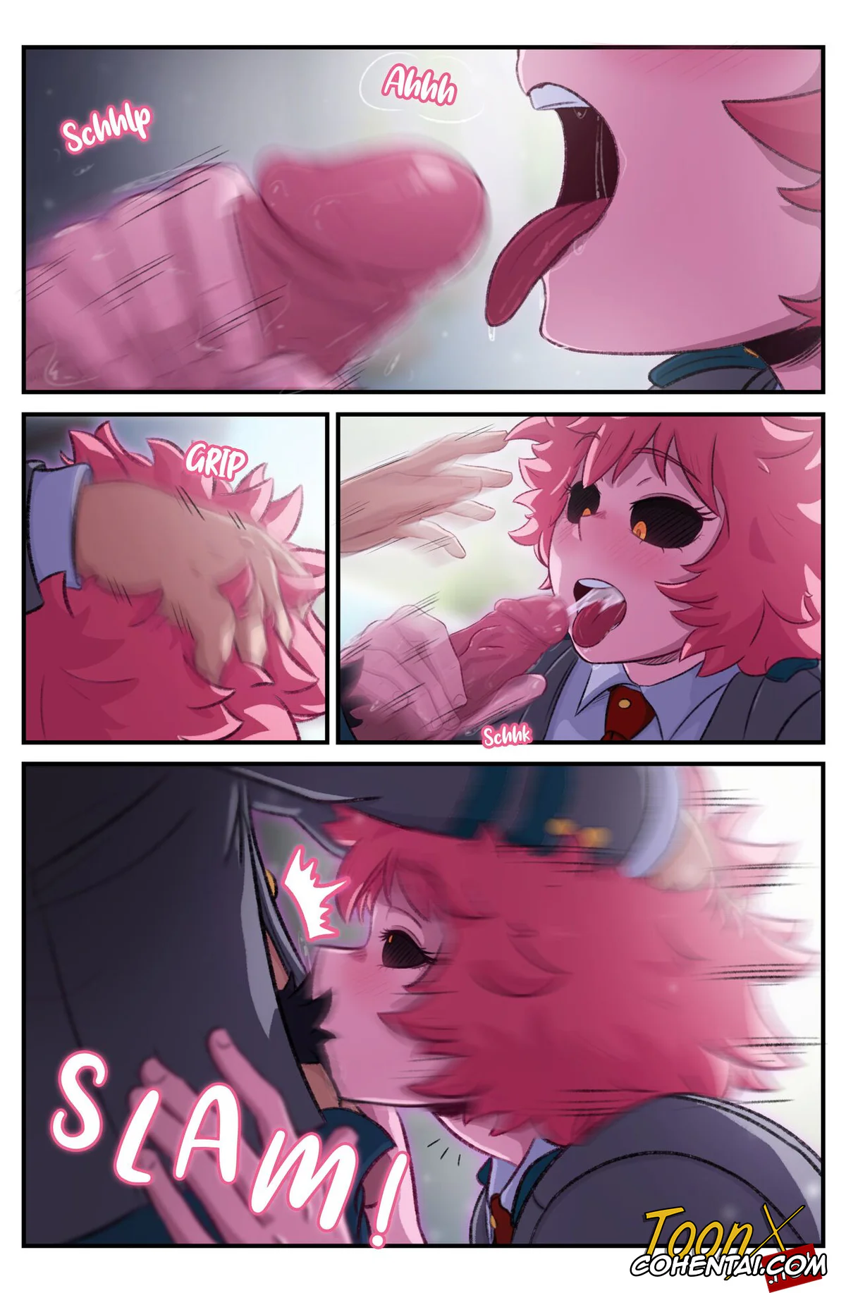 My Hero Academia | Boku No Hero Academia xxx, Fumikage Tokoyami xxx, Mina Ashido xxx, Arigatou (Boku no Hero Academia), pagina 16