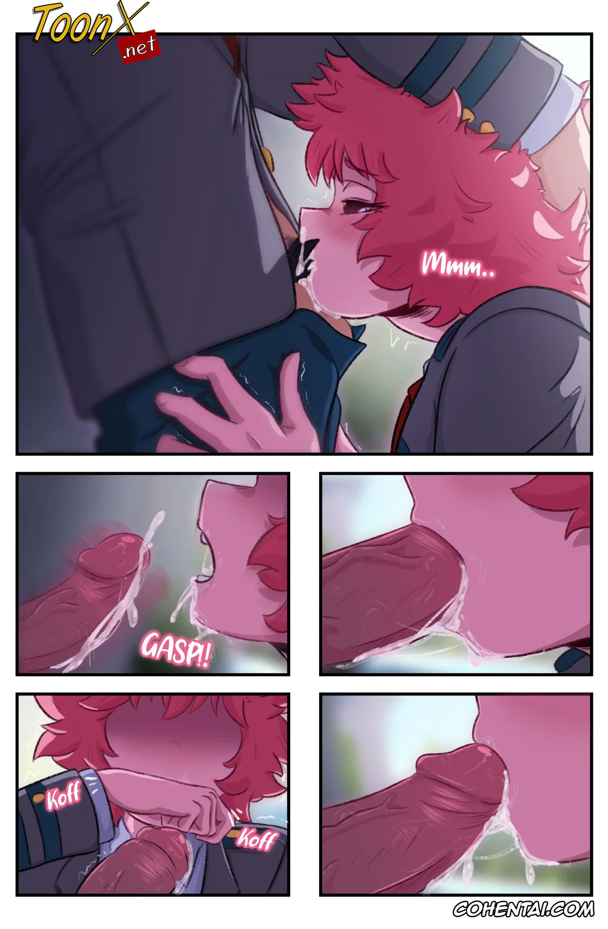 My Hero Academia | Boku No Hero Academia hentai, Fumikage Tokoyami hentai, Mina Ashido hentai, Arigatou (Boku no Hero Academia), pagina 18