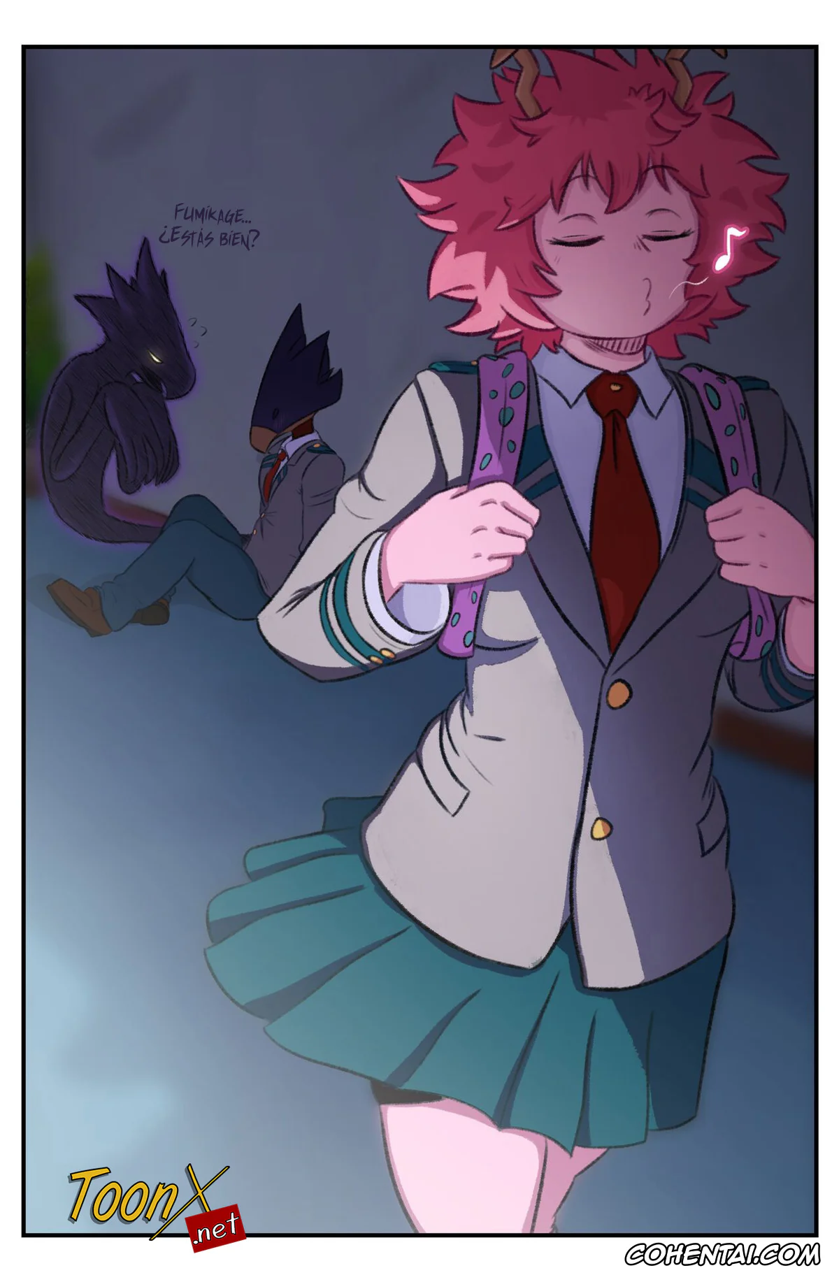 My Hero Academia | Boku No Hero Academia hentai, Fumikage Tokoyami hentai, Mina Ashido hentai, Arigatou (Boku no Hero Academia), pagina 21