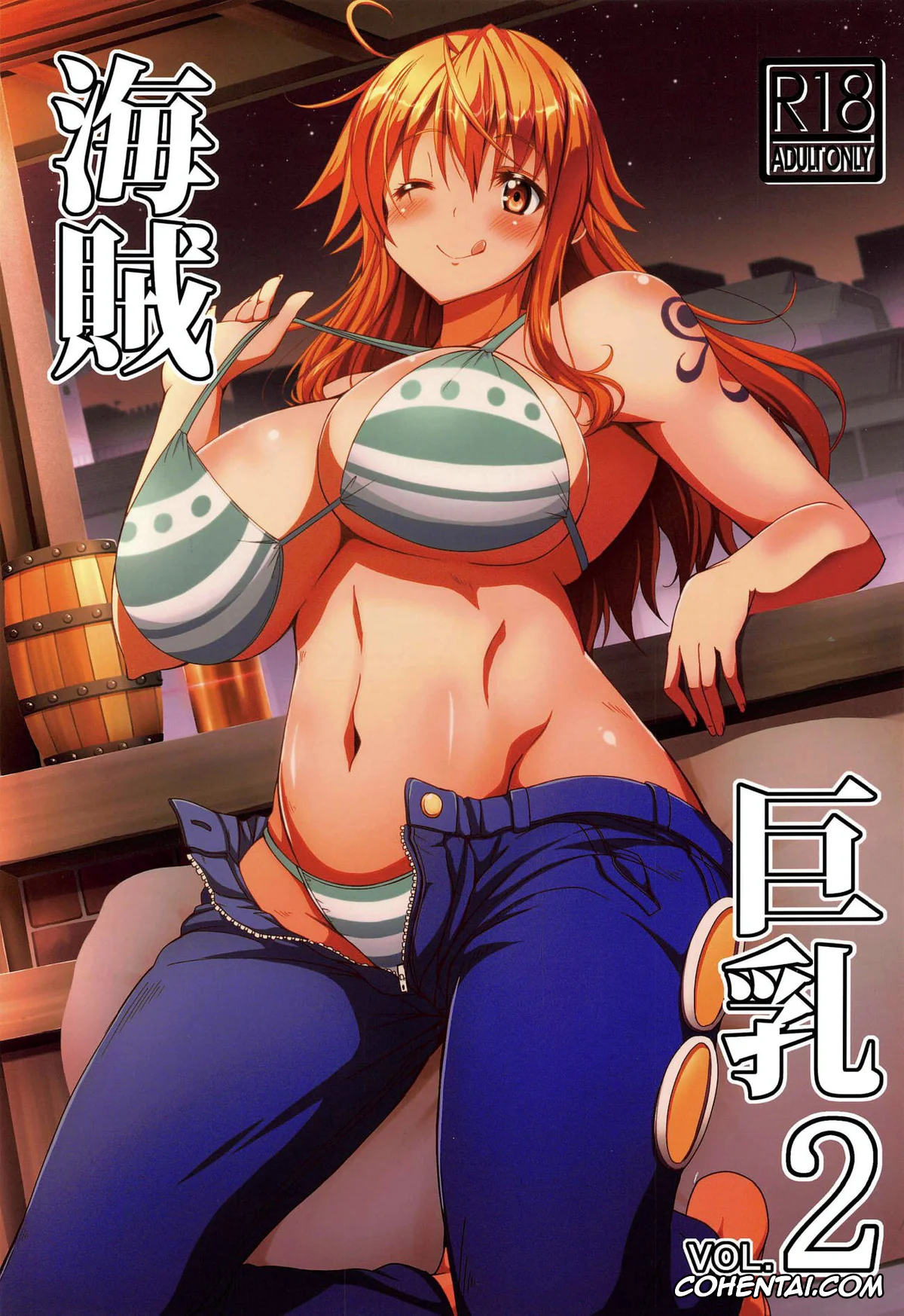 One Piece xxx, Nami xxx, Kaizoku Kyonyuu 2 (One Piece), pagina 1