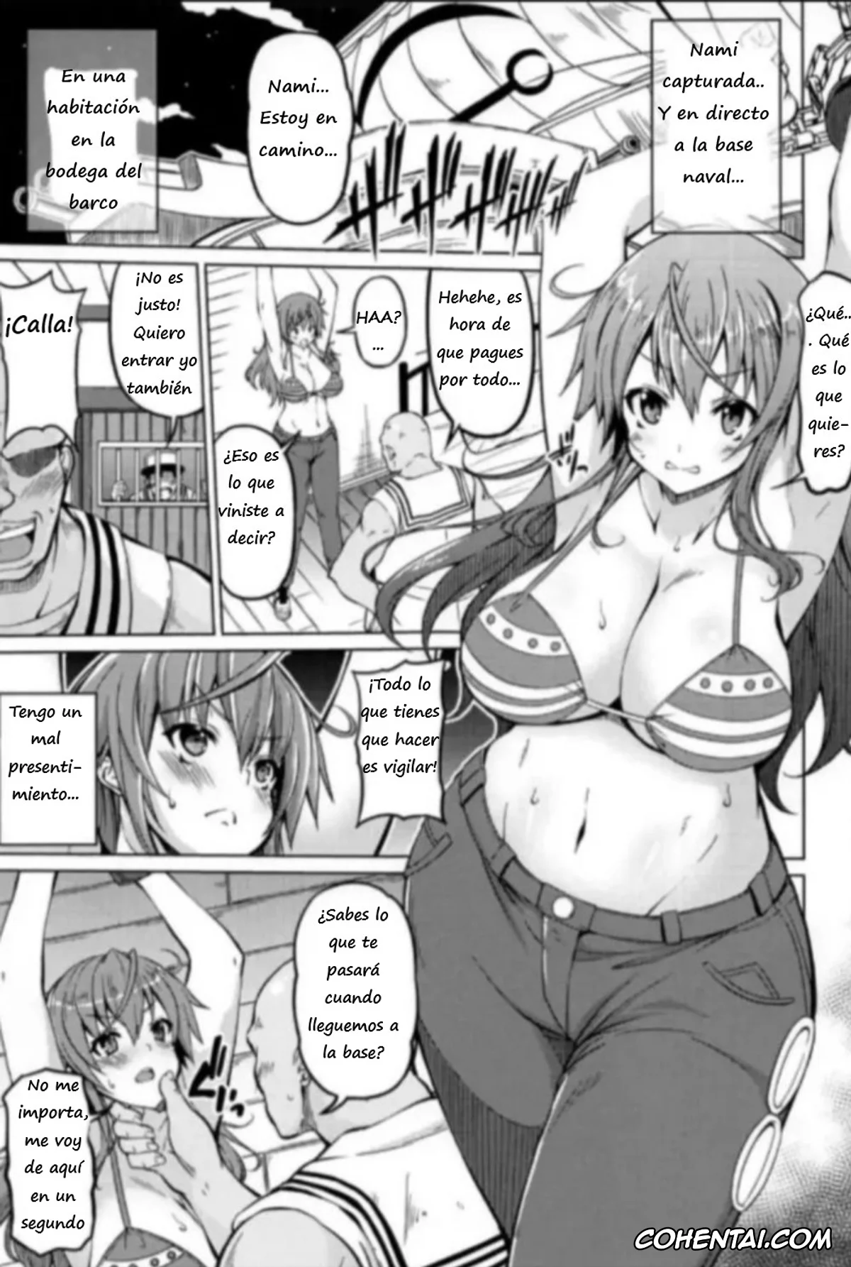 One Piece xxx, Nami xxx, Kaizoku Kyonyuu 2 (One Piece), pagina 4
