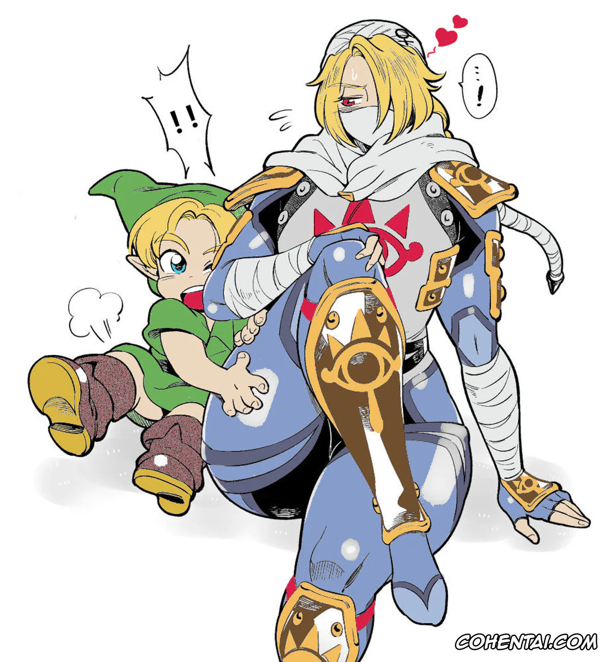 The Legend Of Zelda hentai, Link hentai, Sheik hentai, Técnica Kunoichi del sueño delicioso (The Legend of Zelda), pagina 18