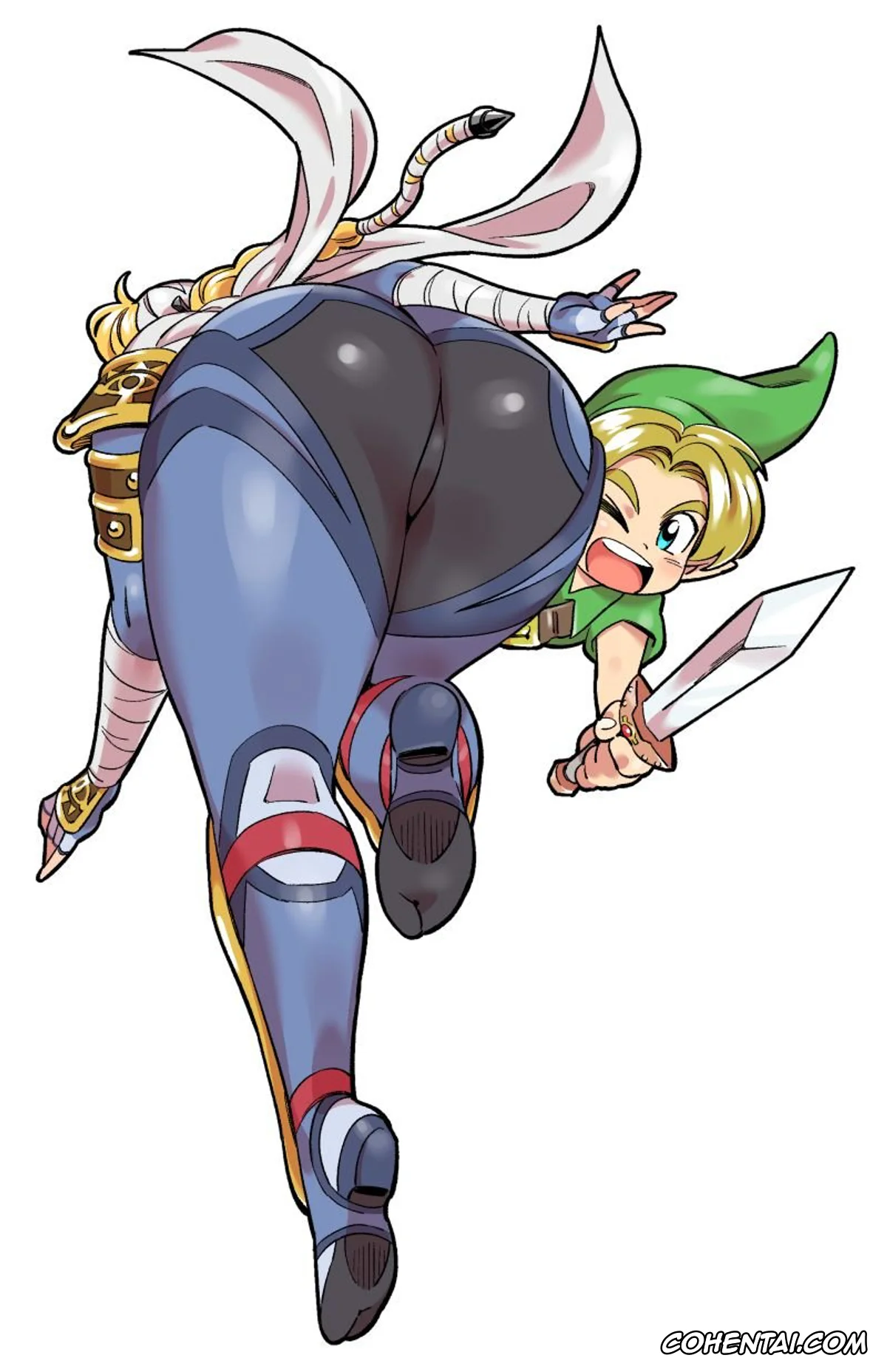 The Legend Of Zelda xxx, Link xxx, Sheik xxx, Técnica Kunoichi del sueño delicioso (The Legend of Zelda), pagina 19