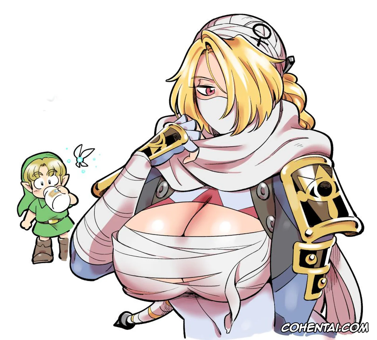 The Legend Of Zelda porno, Link porno, Sheik porno, Técnica Kunoichi del sueño delicioso (The Legend of Zelda), pagina 20