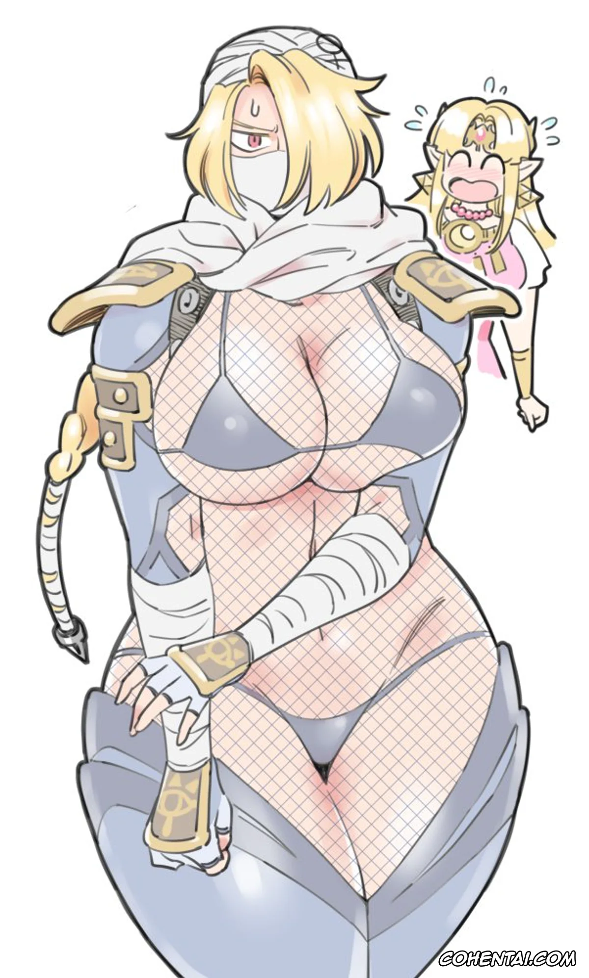 The Legend Of Zelda porno, Link porno, Sheik porno, Técnica Kunoichi del sueño delicioso (The Legend of Zelda), pagina 23