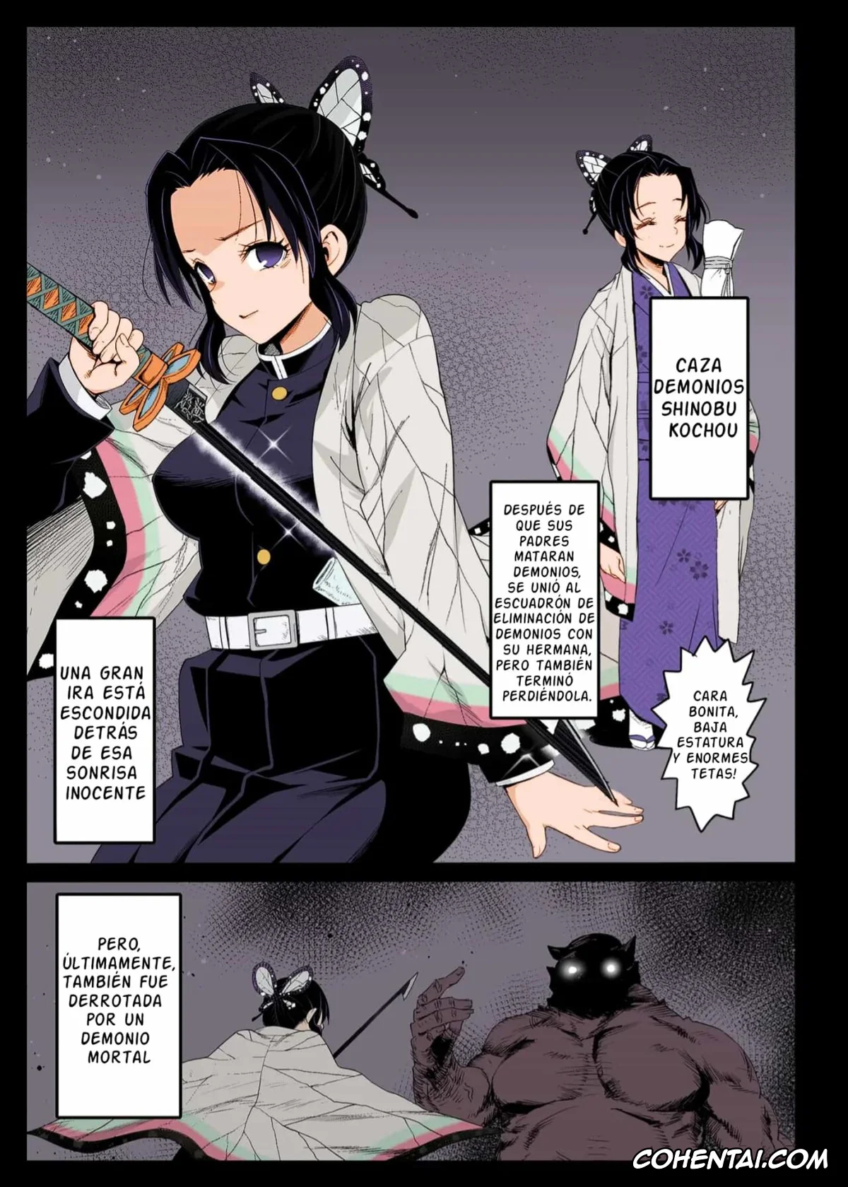 Kimetsu No Yaiba | Demon Slayer hentai, Shinobu Kochou hentai, Kochou Shinobu Kan ~Neteiru Aida ni Ossan Oni ni Okasareru~ – RAPE OF DEMON SLAYER 2 (Kimetsu no Yaiba), pagina 3
