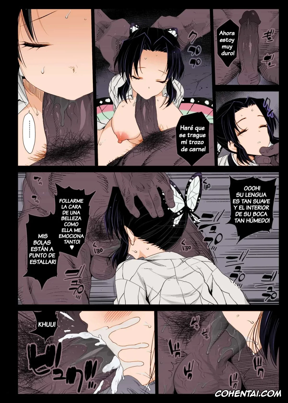 Kimetsu No Yaiba | Demon Slayer porno, Shinobu Kochou porno, Kochou Shinobu Kan ~Neteiru Aida ni Ossan Oni ni Okasareru~ – RAPE OF DEMON SLAYER 2 (Kimetsu no Yaiba), pagina 8