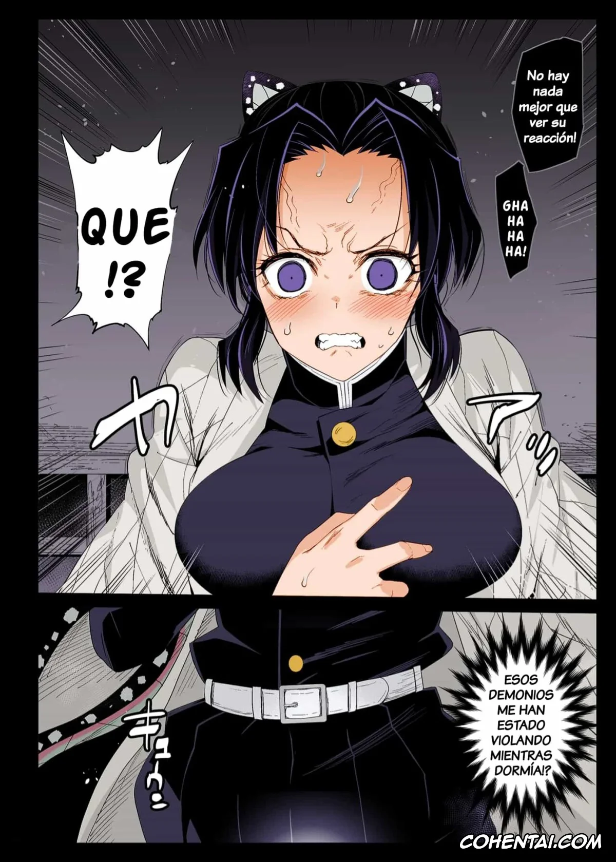 Kimetsu No Yaiba | Demon Slayer porno, Shinobu Kochou porno, Kochou Shinobu Kan ~Neteiru Aida ni Ossan Oni ni Okasareru~ – RAPE OF DEMON SLAYER 2 (Kimetsu no Yaiba), pagina 17