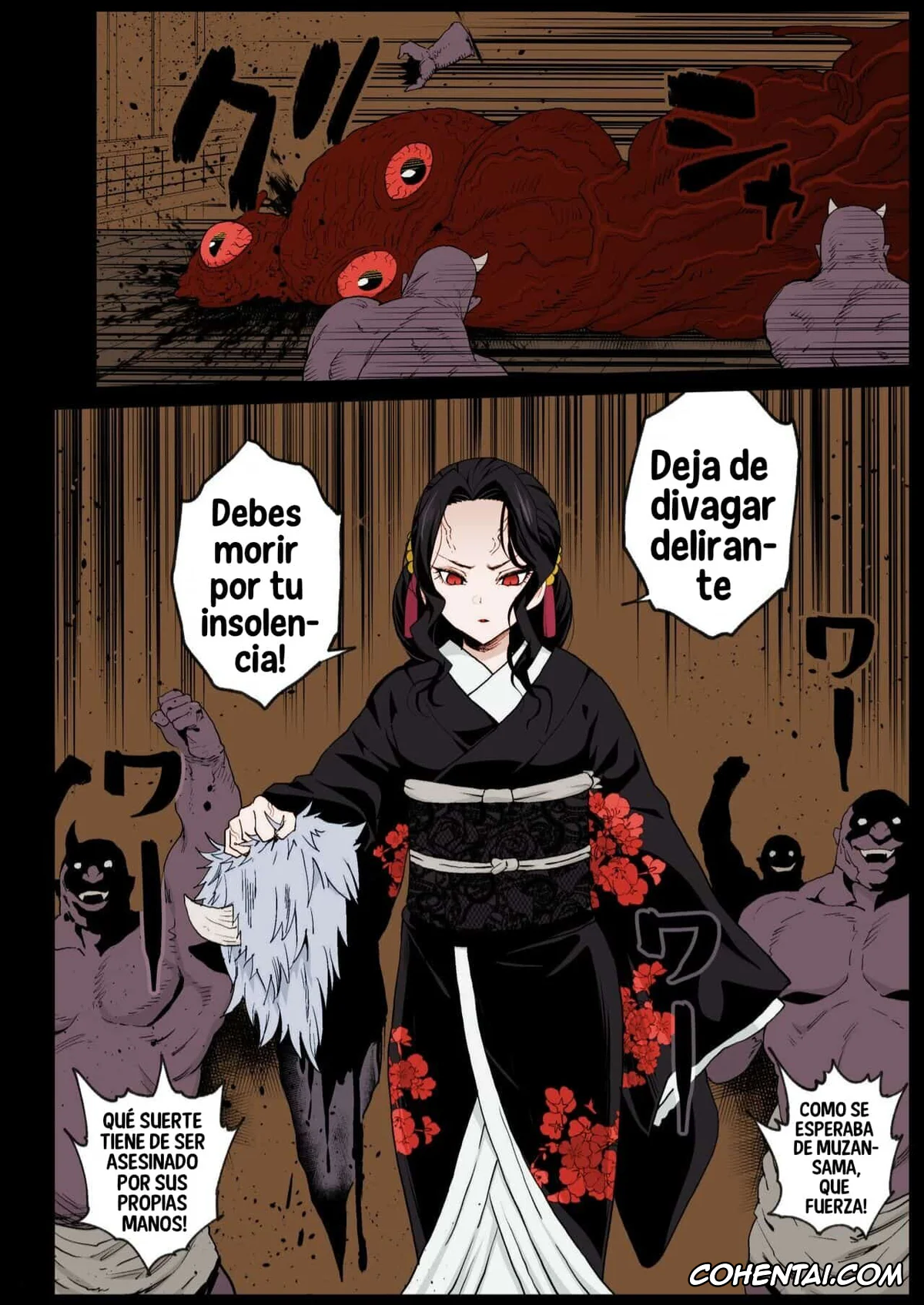 Kimetsu No Yaiba | Demon Slayer hentai, Mother Spider Demon hentai, Mukago hentai, Muzan Kibutsuji hentai, Susamaru hentai, Mesu Ochi Onna Muzan-sama – RAPE OF DEMON SLAYER 4 (Kimetsu no Yaiba), pagina 6