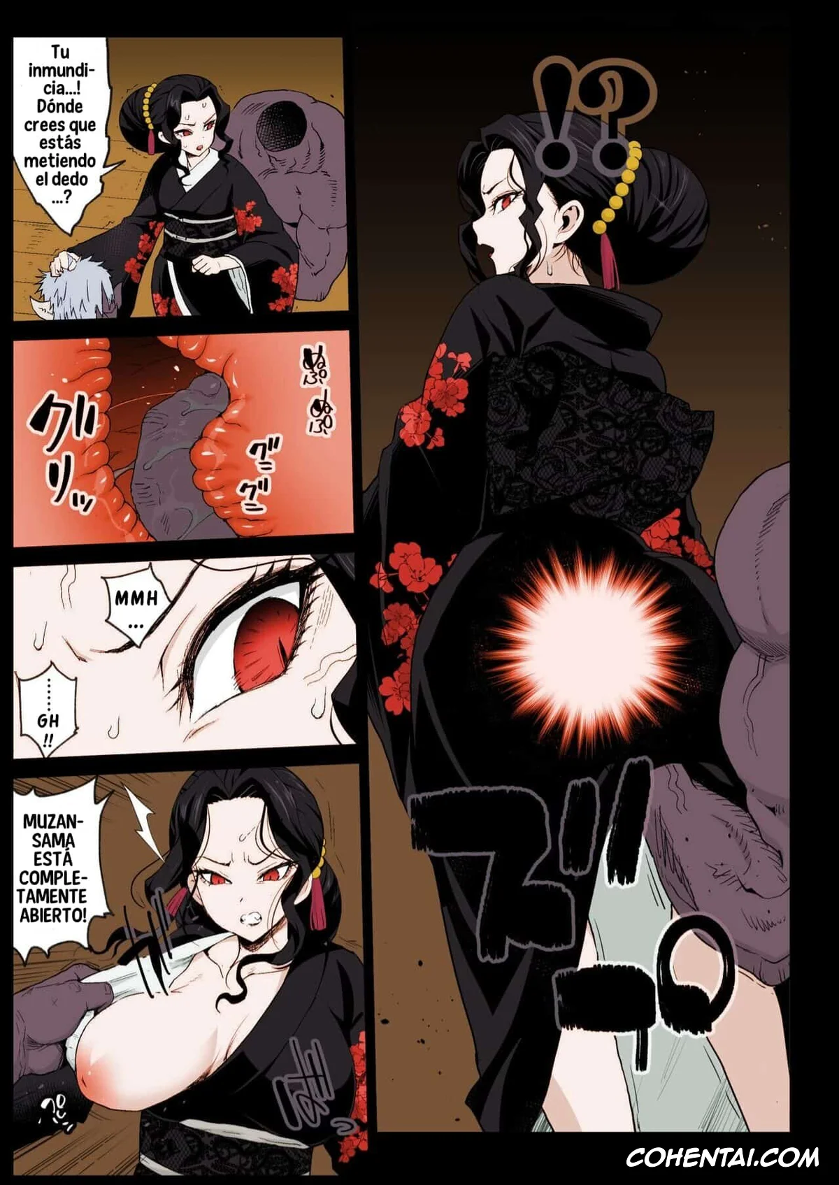 Kimetsu No Yaiba | Demon Slayer xxx, Mother Spider Demon xxx, Mukago xxx, Muzan Kibutsuji xxx, Susamaru xxx, Mesu Ochi Onna Muzan-sama – RAPE OF DEMON SLAYER 4 (Kimetsu no Yaiba), pagina 7