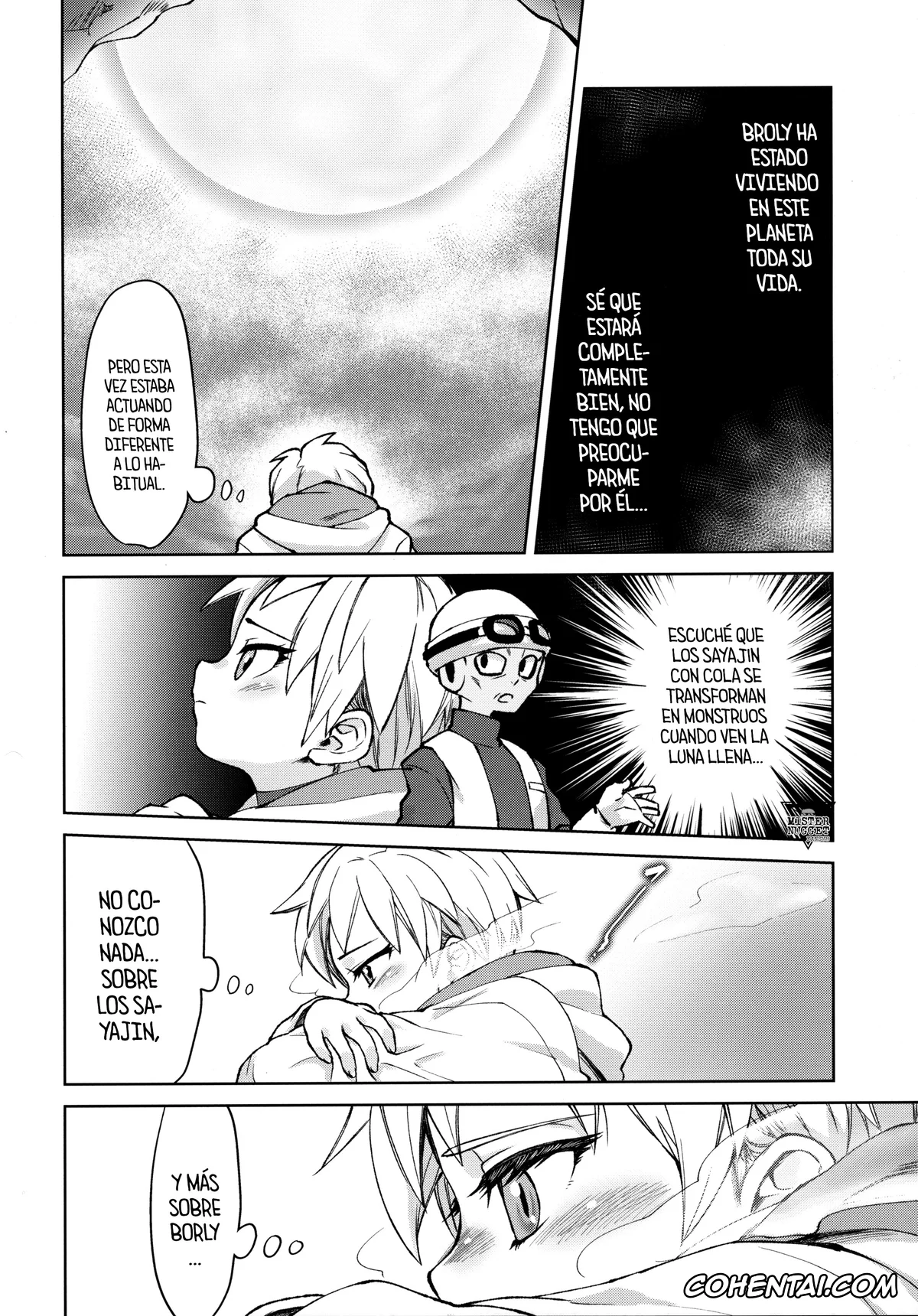 Dragon Ball Super hentai, Broly hentai, Cheelai hentai, Tsukiyo ni Kawaku (Dragon Ball Super), pagina 9