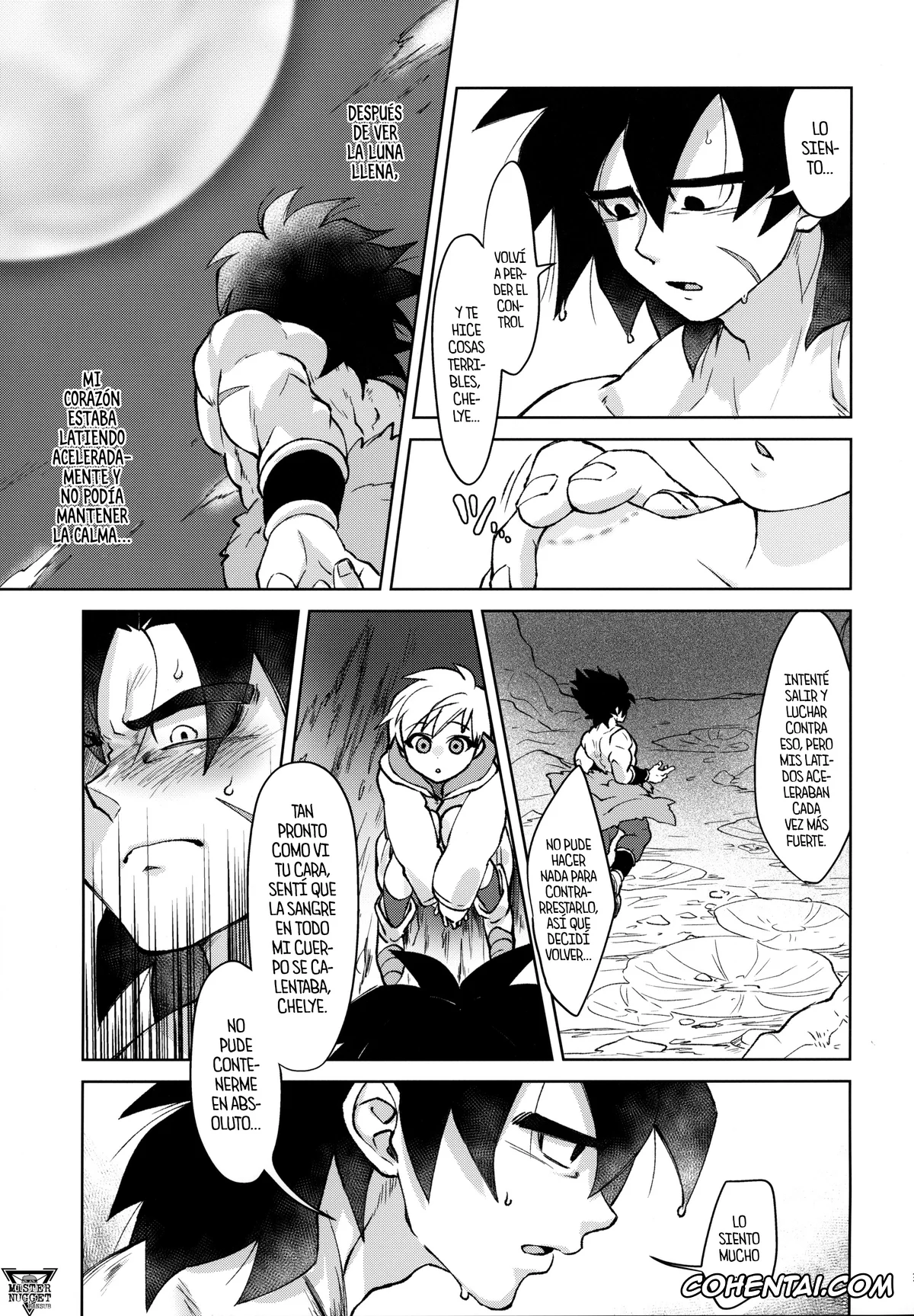 Dragon Ball Super porno, Broly porno, Cheelai porno, Tsukiyo ni Kawaku (Dragon Ball Super), pagina 32