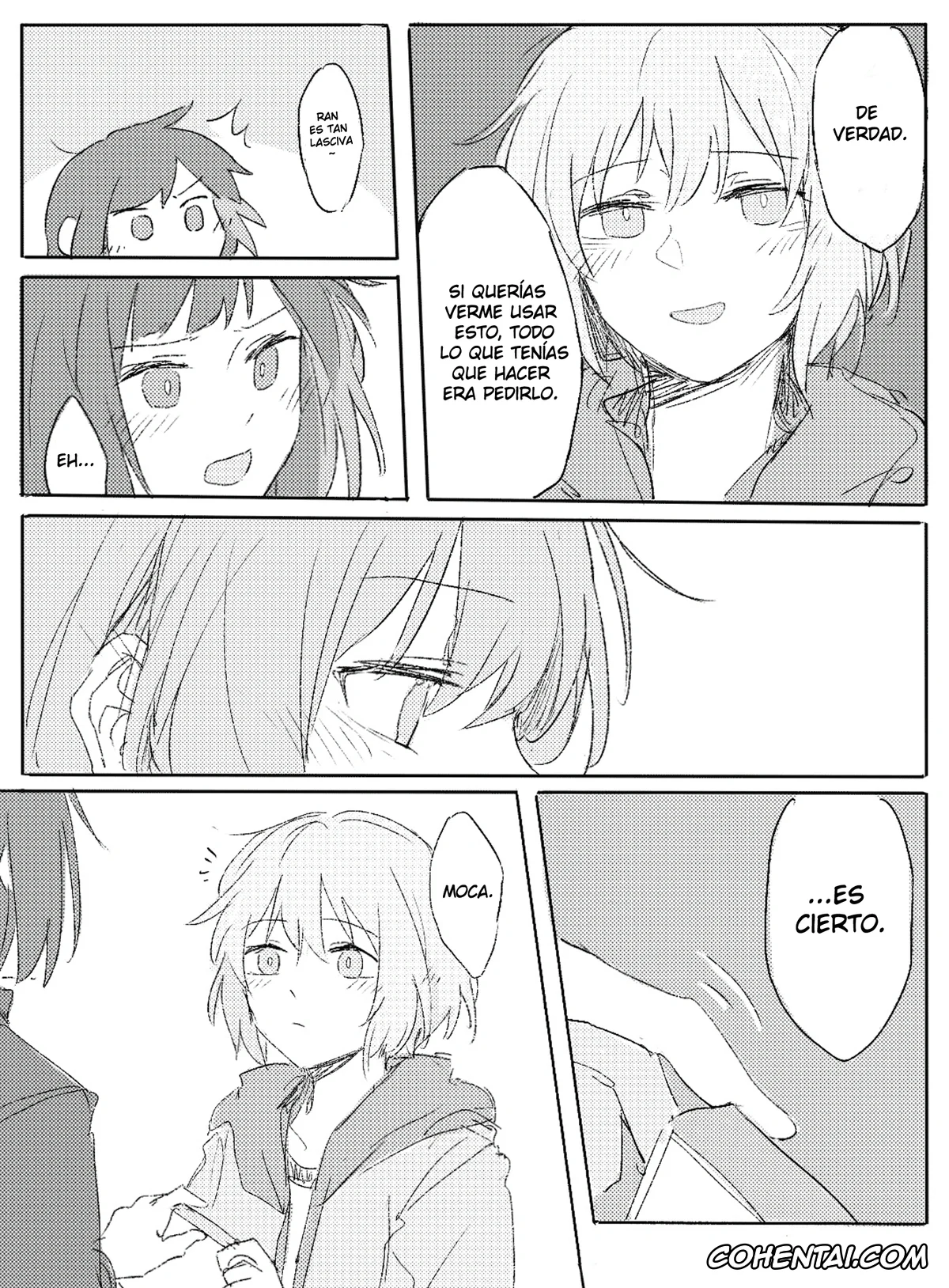 BanG Dream! hentai, Moca Aoba hentai, Ran Mitake hentai, Bread Gag (BanG Dream!), pagina 3