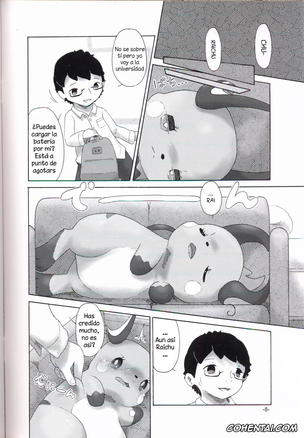 Pokemon | Pocket Monsters xxx, Raichu xxx, Rakurai Chuuihou (Pokémon), pagina 7