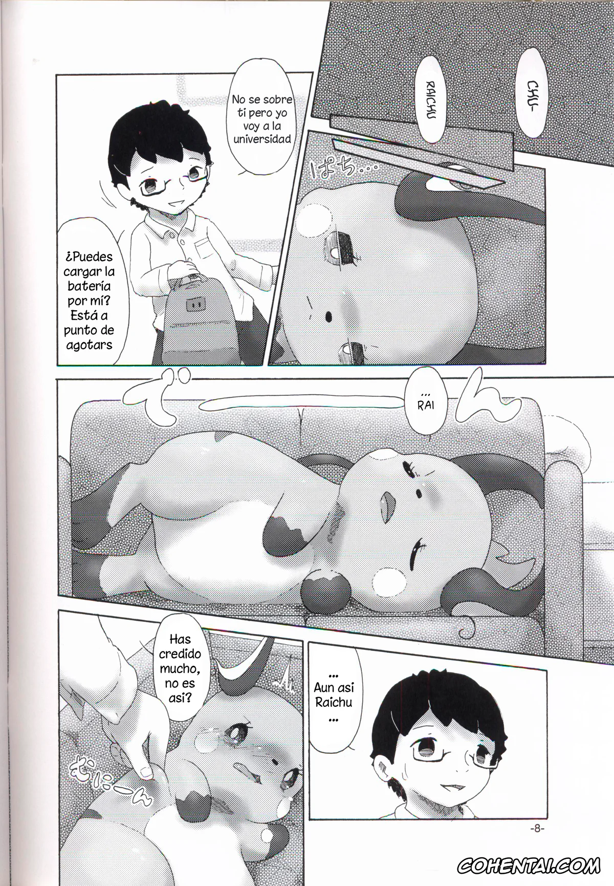 Pokemon | Pocket Monsters xxx, Raichu xxx, Rakurai Chuuihou (Pokémon), pagina 7