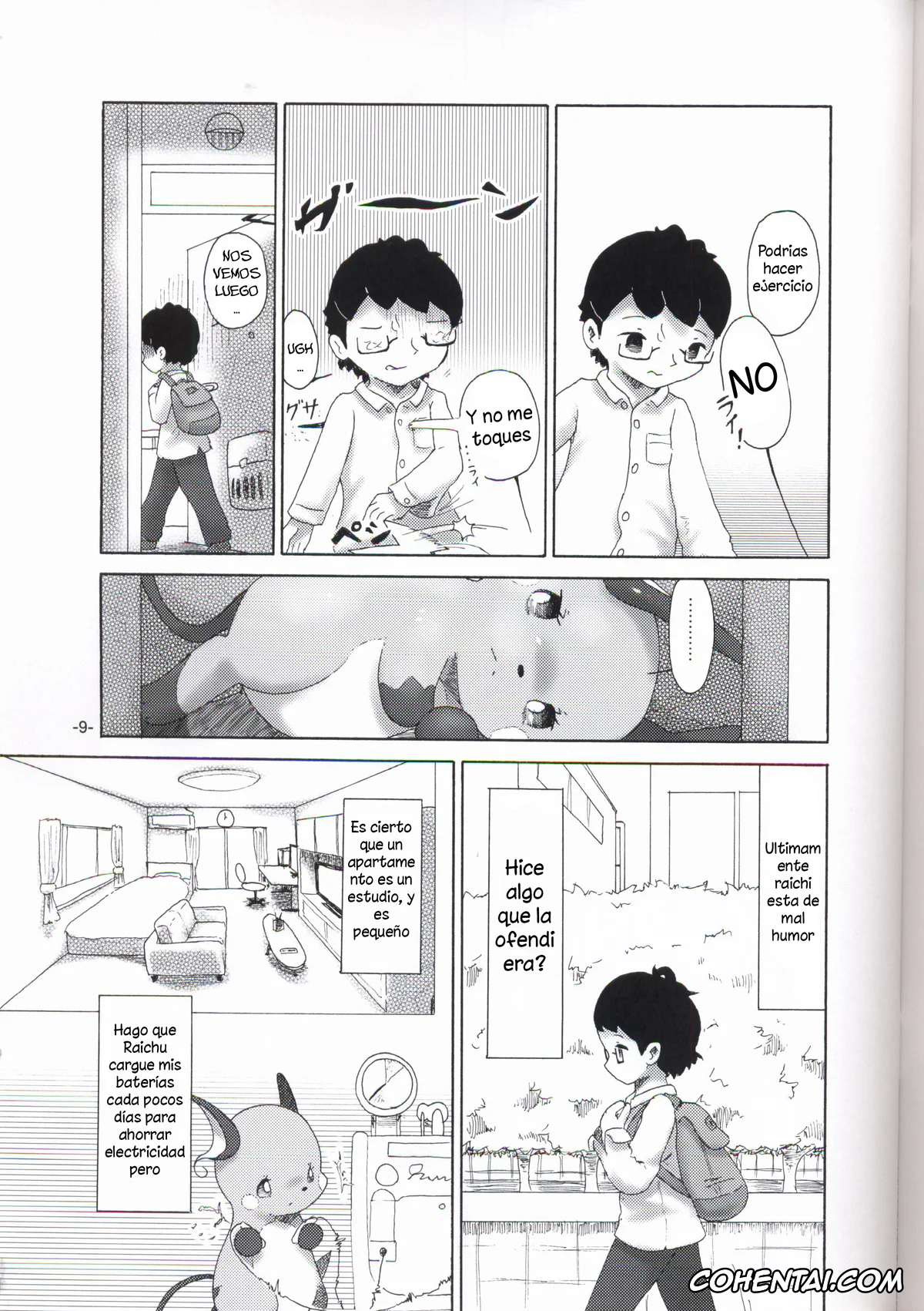 Pokemon | Pocket Monsters porno, Raichu porno, Rakurai Chuuihou (Pokémon), pagina 8