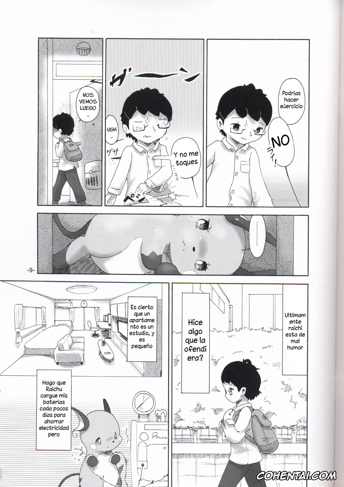 Pokemon | Pocket Monsters porno, Raichu porno, Rakurai Chuuihou (Pokémon), pagina 8