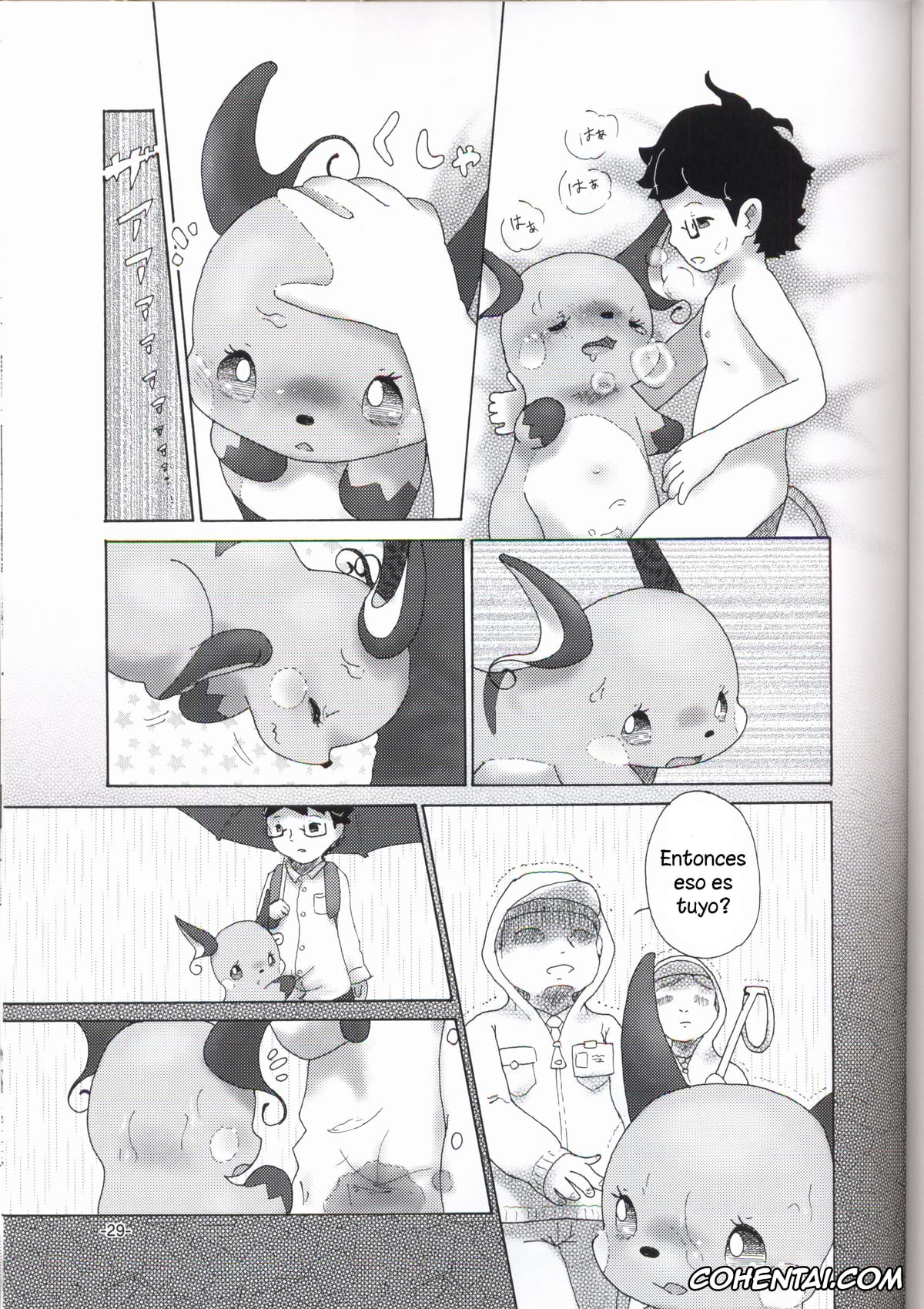Pokemon | Pocket Monsters xxx, Raichu xxx, Rakurai Chuuihou (Pokémon), pagina 28