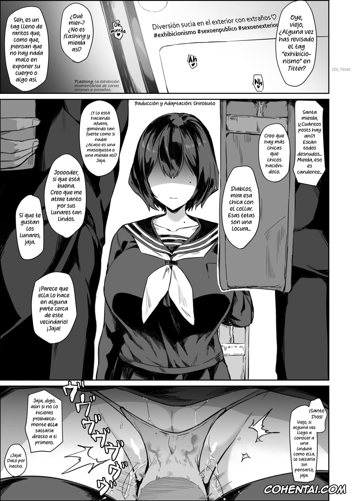 Original xxx, Roshutsukyou-chan, pagina 1