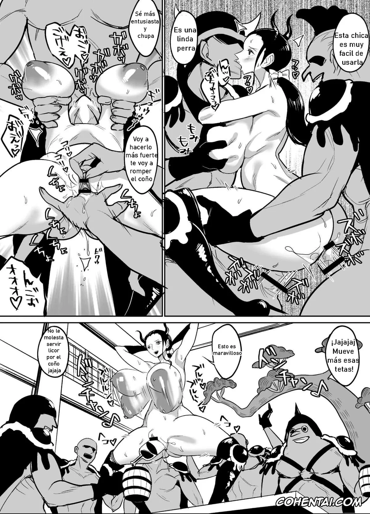 One Piece xxx, Nico Robin xxx, Onigashima Sennyuu Hen (One Piece), pagina 7