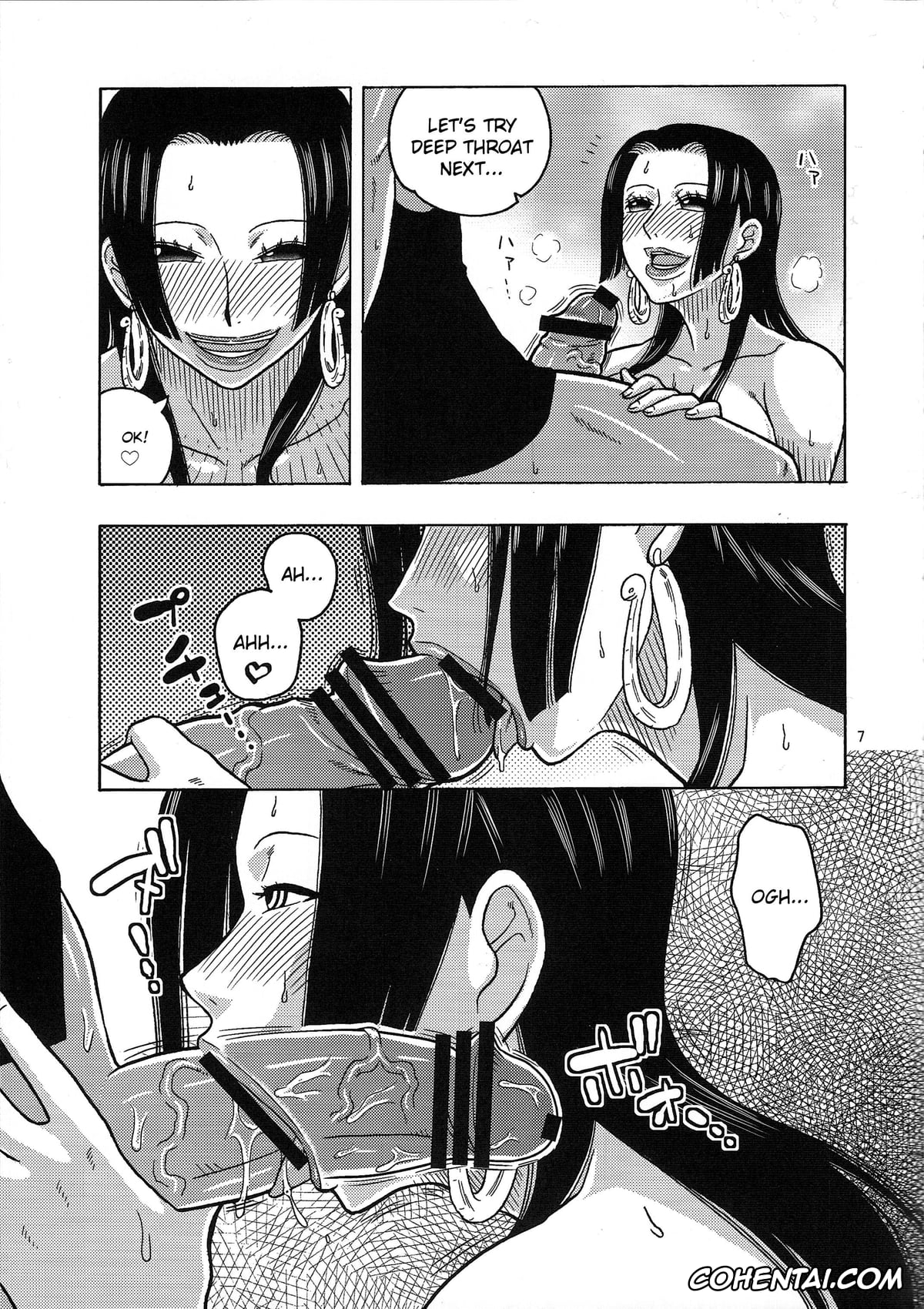 One Piece porno, Boa Hancock porno, Monkey D. Luffy porno, Hancock Special (One Piece), pagina 8