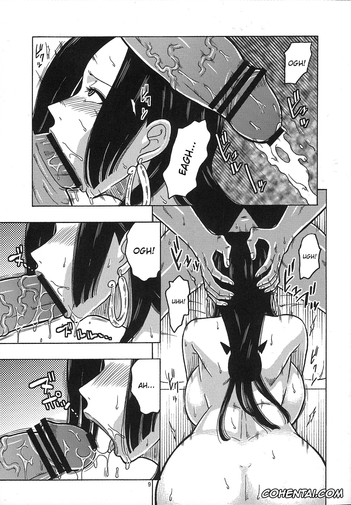 One Piece xxx, Boa Hancock xxx, Monkey D. Luffy xxx, Hancock Special (One Piece), pagina 10