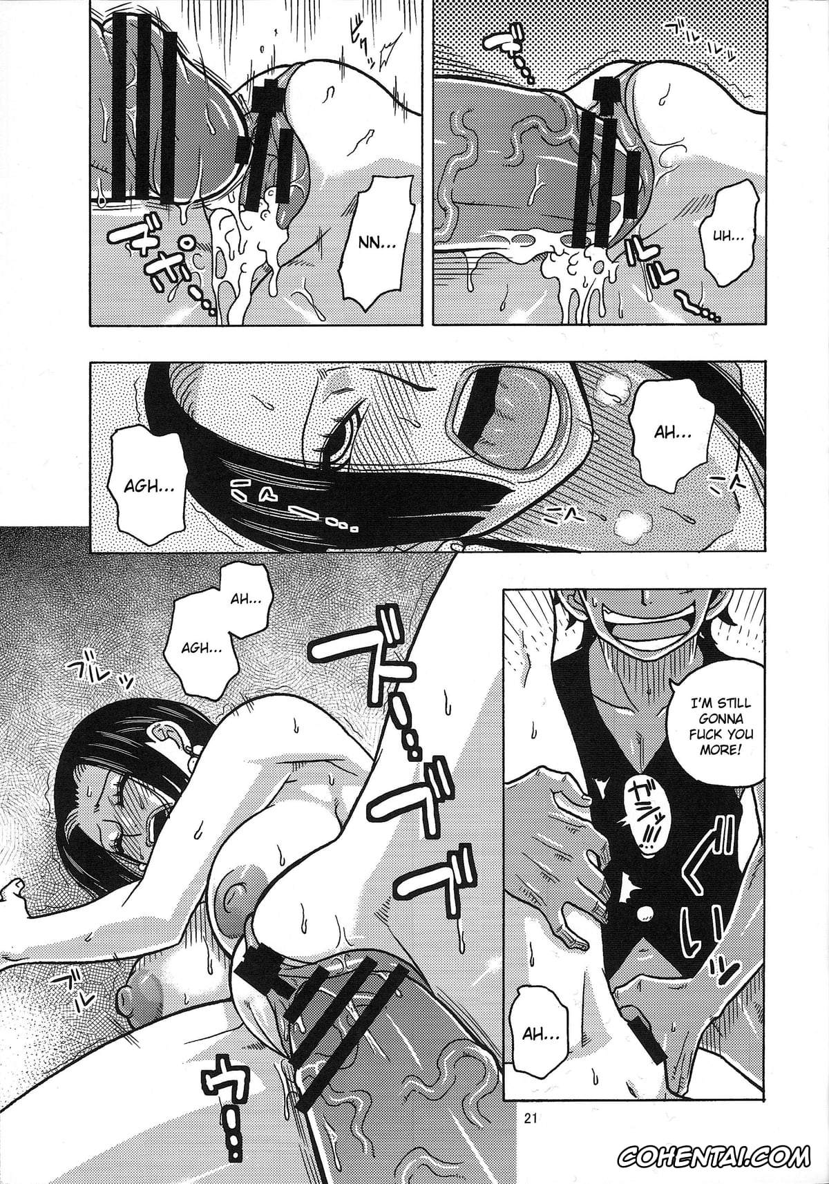 One Piece xxx, Boa Hancock xxx, Monkey D. Luffy xxx, Hancock Special (One Piece), pagina 22