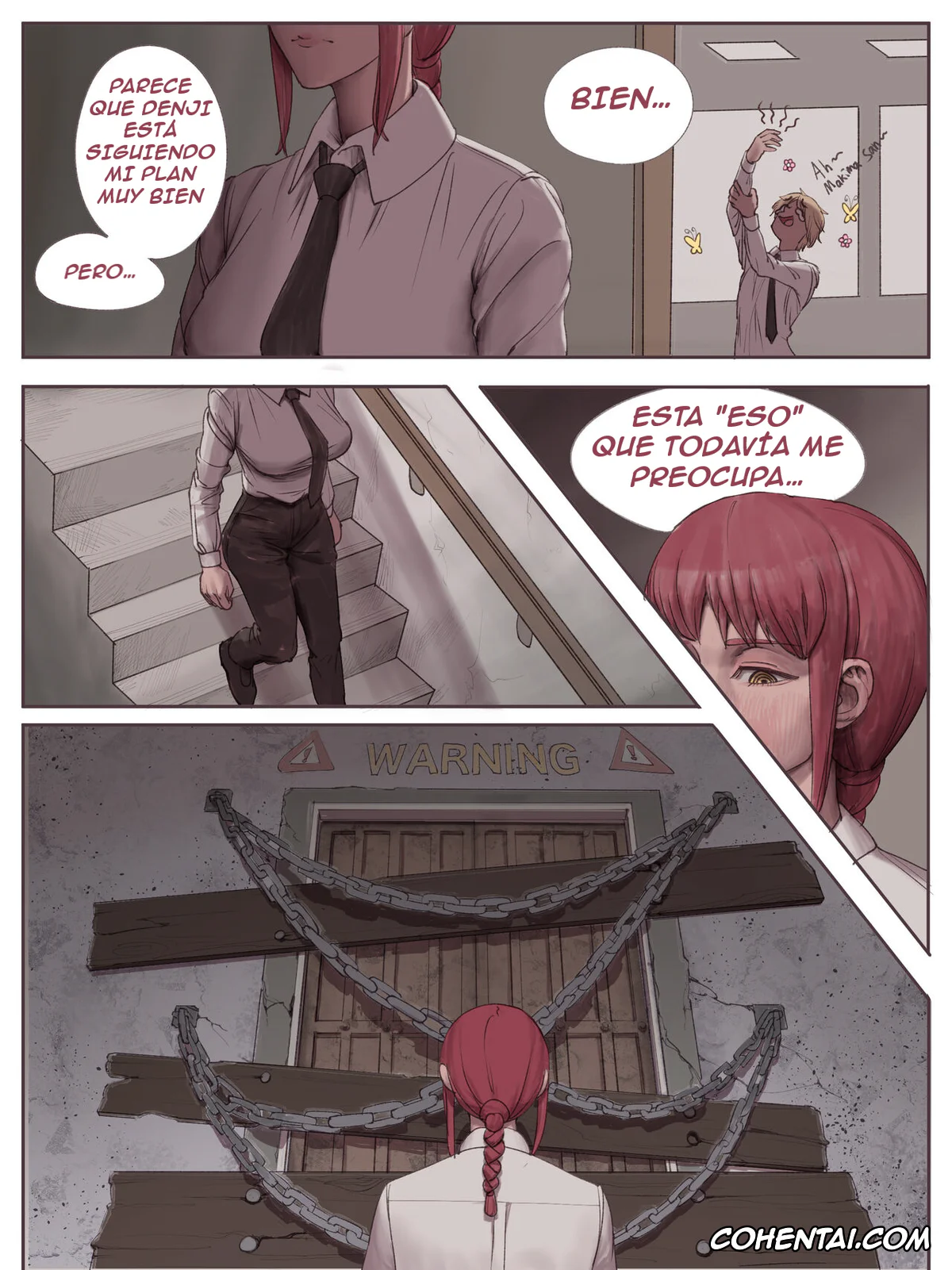 Chainsaw Man hentai, Denji hentai, Makima hentai, Dogs Mustn’t Think (Chainsaw Man), pagina 3