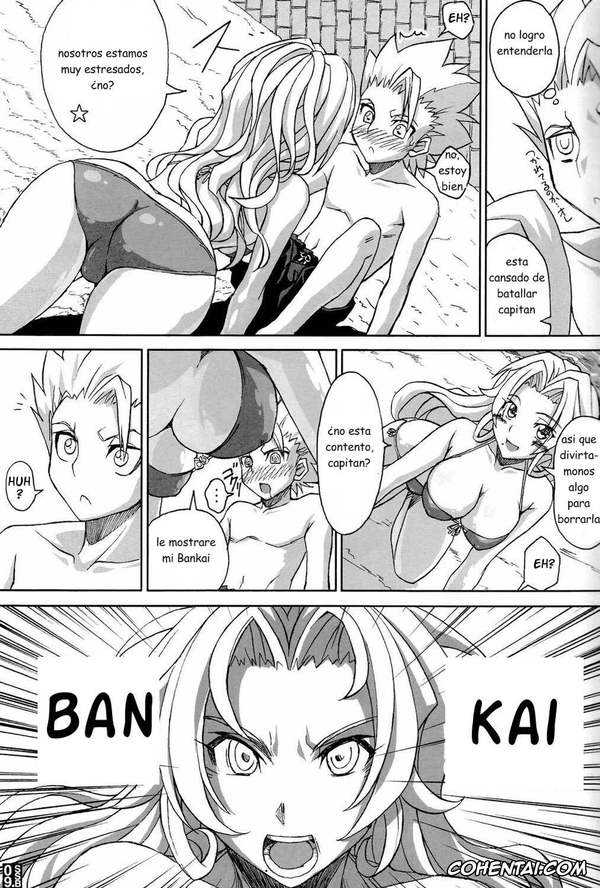 Bleach xxx, Rangiku Matsumoto xxx, Toushirou Hitsugaya xxx, Sexy Summer Beach (Bleach), pagina 7