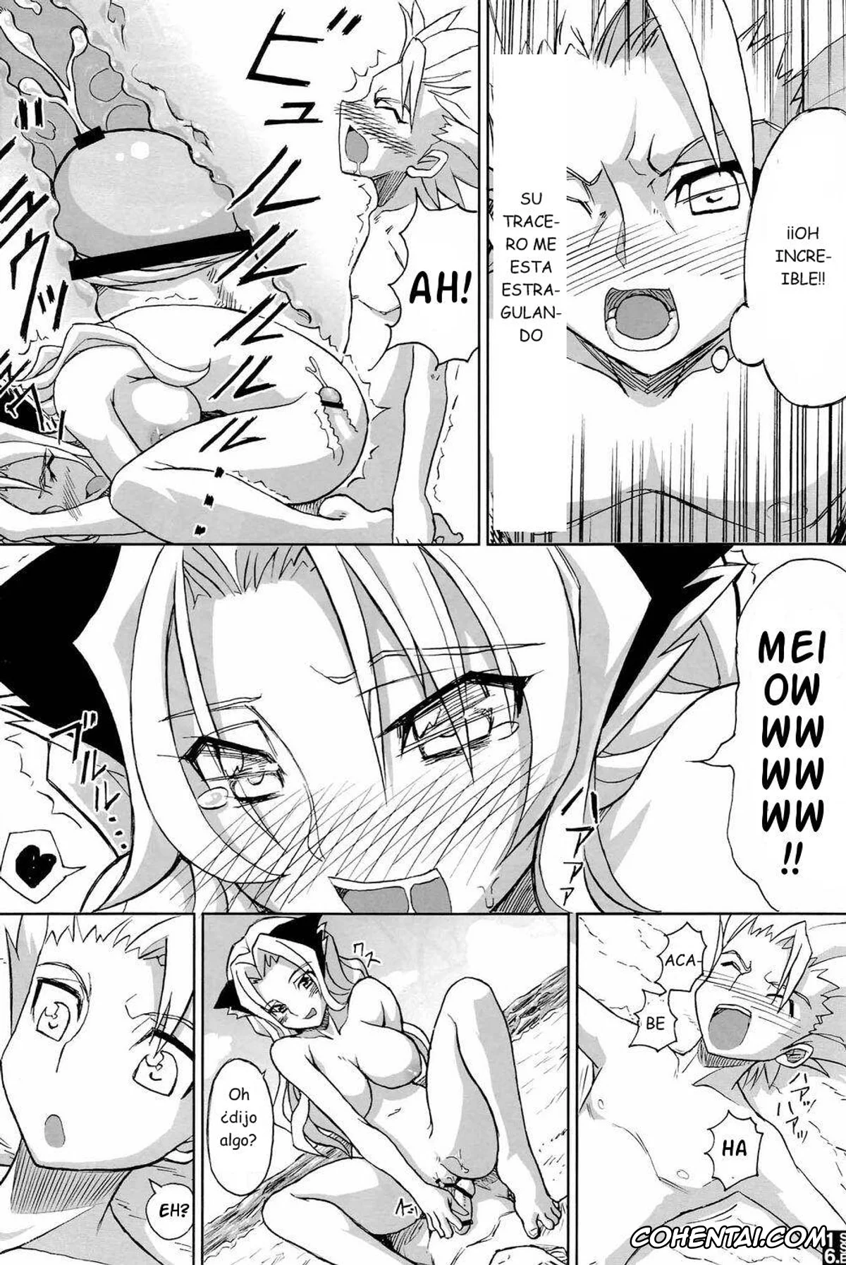 Bleach porno, Rangiku Matsumoto porno, Toushirou Hitsugaya porno, Sexy Summer Beach (Bleach), pagina 14