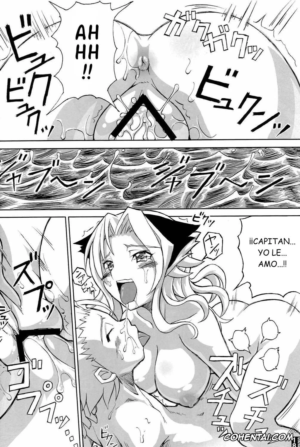 Bleach xxx, Rangiku Matsumoto xxx, Toushirou Hitsugaya xxx, Sexy Summer Beach (Bleach), pagina 16