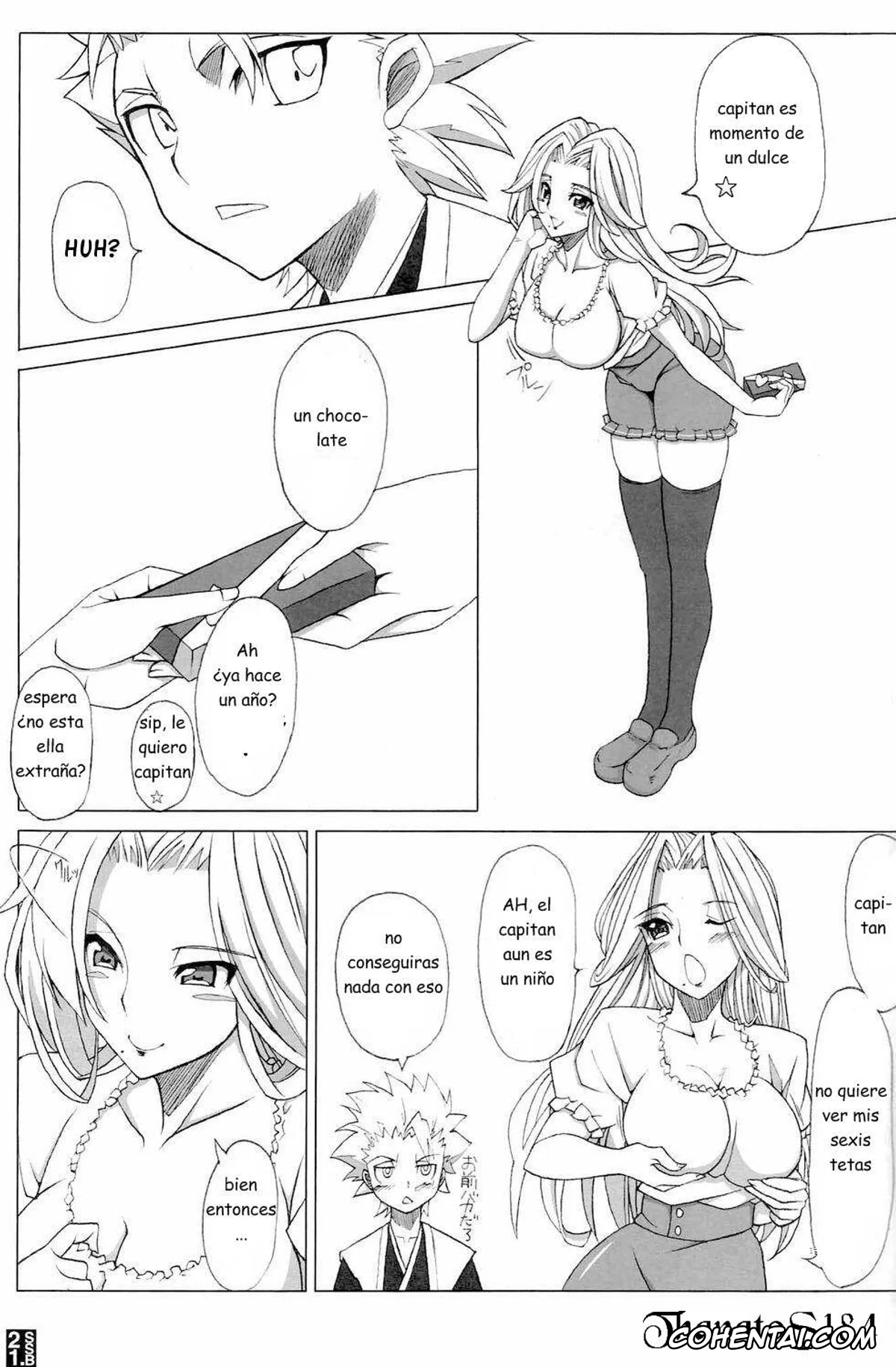 Bleach xxx, Rangiku Matsumoto xxx, Toushirou Hitsugaya xxx, Sexy Summer Beach (Bleach), pagina 19