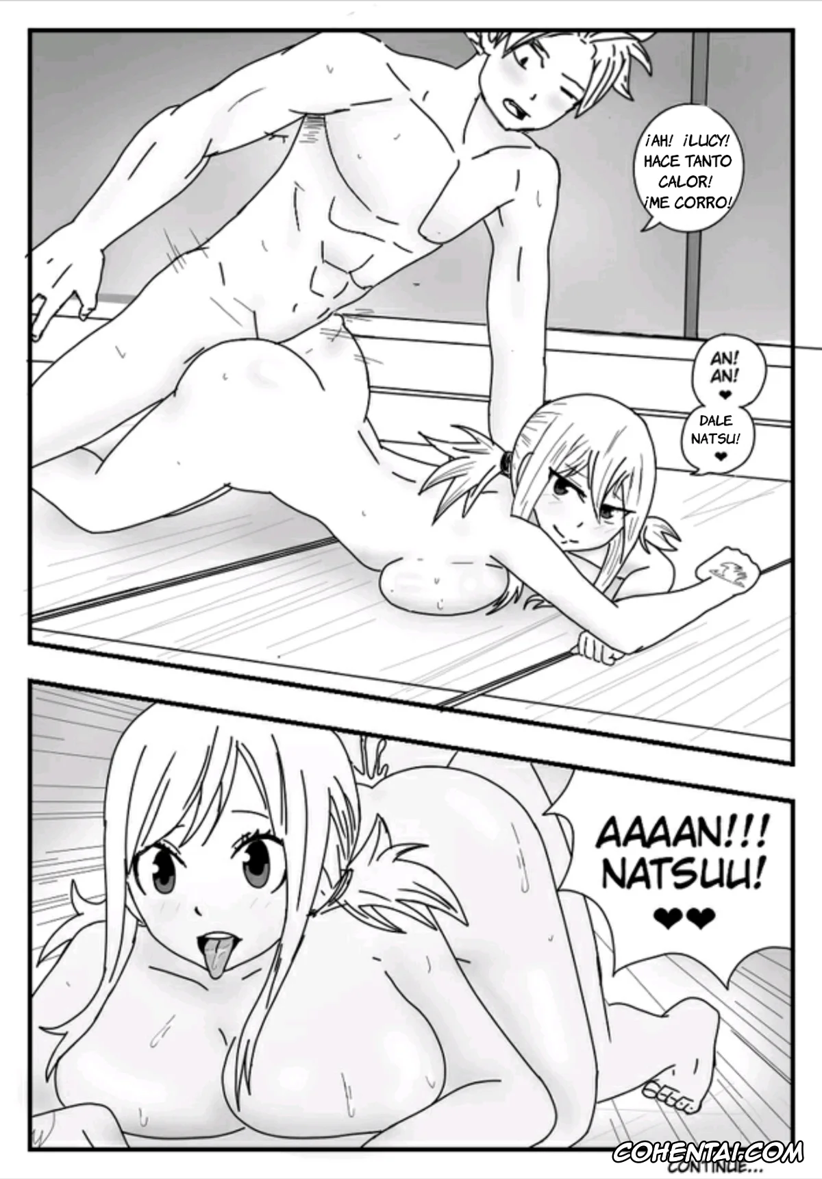 Fairy Tail porno, Erza Scarlet porno, Natsu Dragneel porno, La ayuda de Erza (Fairy Tail), pagina 29