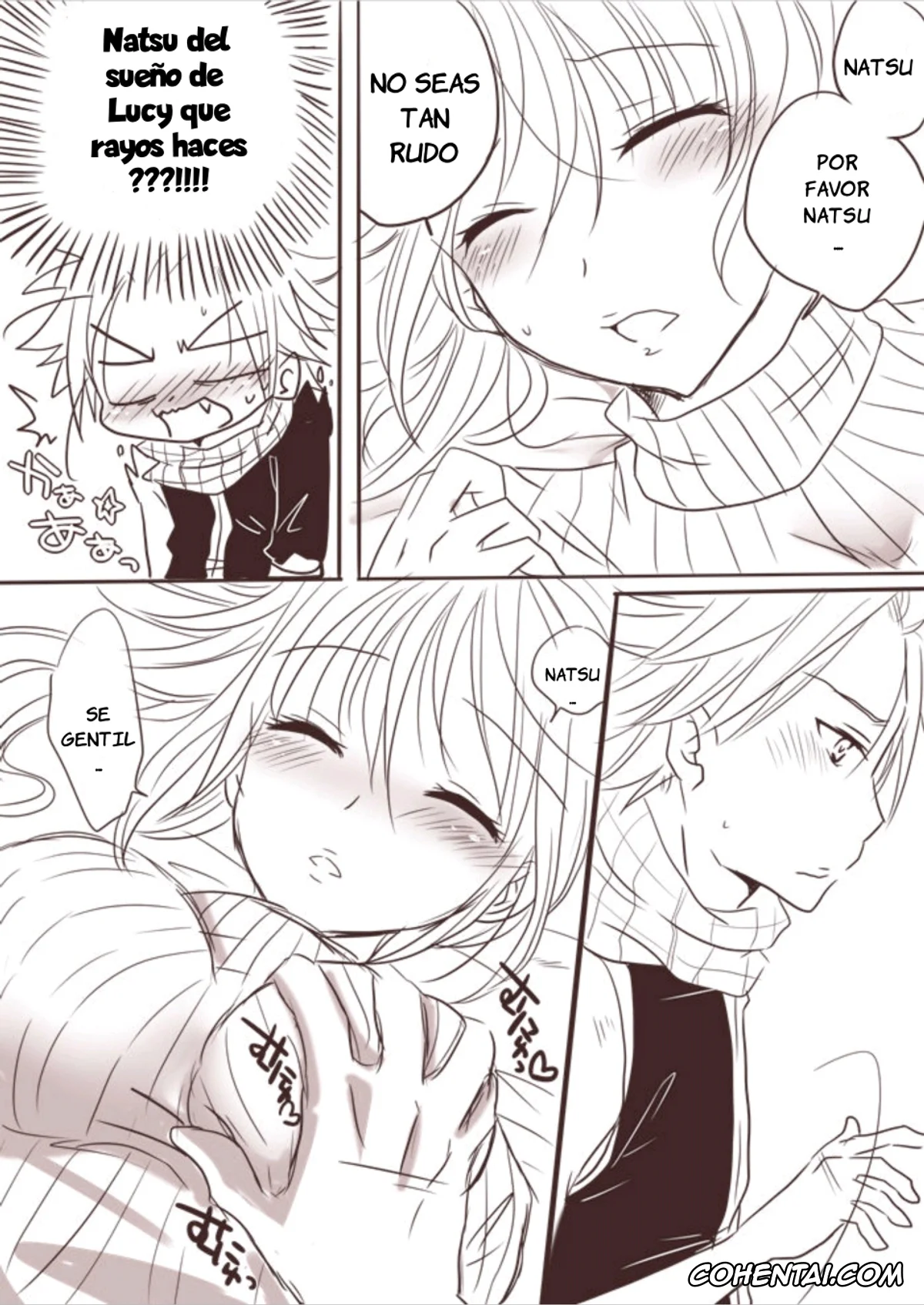 Fairy Tail xxx, Lucy Heartfilia xxx, Natsu Dragneel xxx, Karyuu no Itazura (Fairy Tail), pagina 4