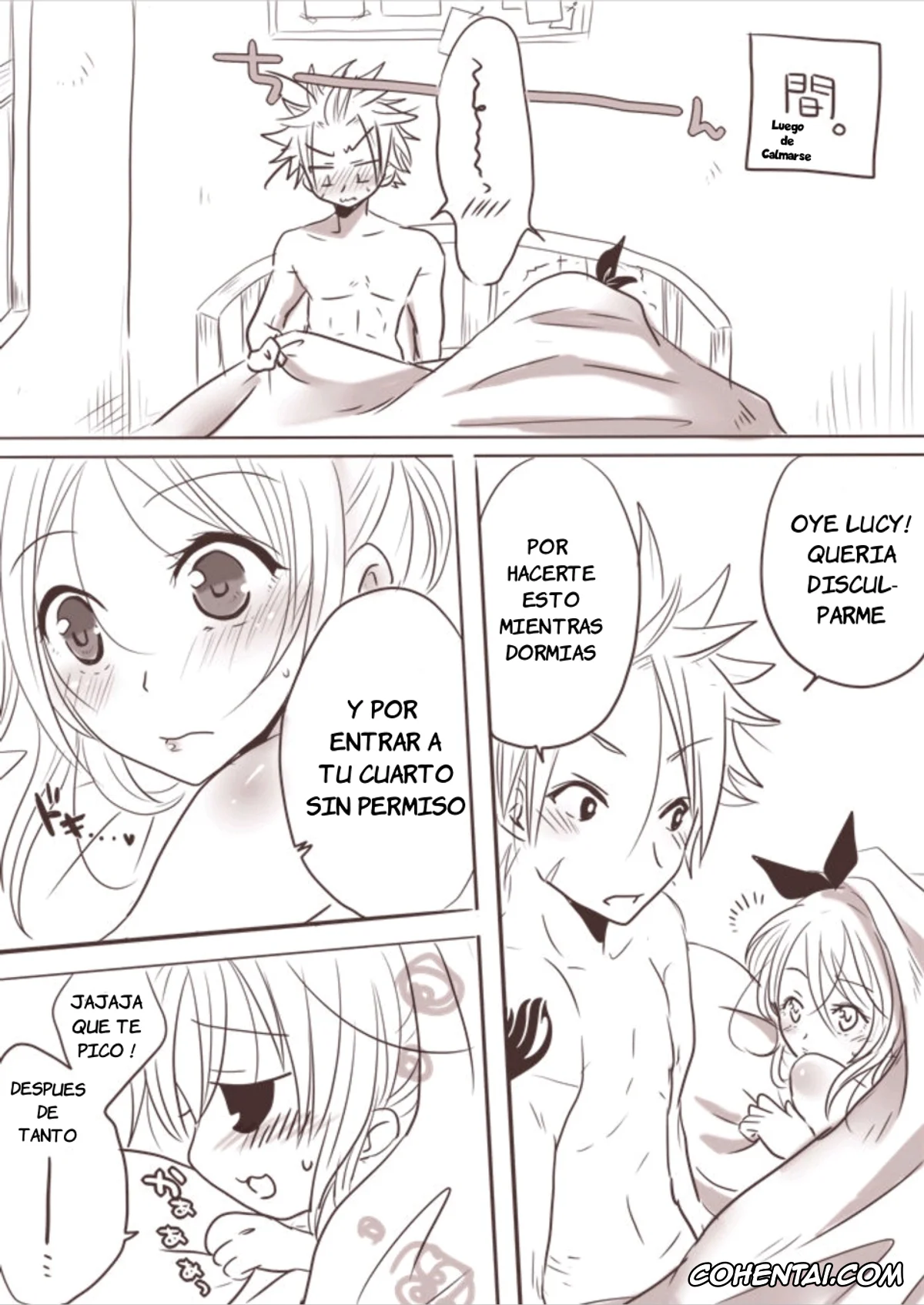 Fairy Tail hentai, Lucy Heartfilia hentai, Natsu Dragneel hentai, Karyuu no Itazura (Fairy Tail), pagina 12