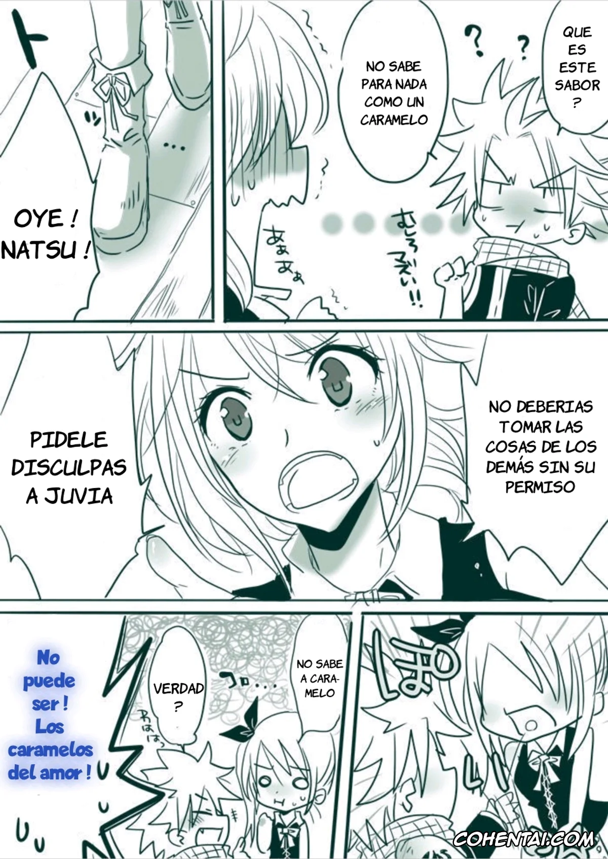 Fairy Tail xxx, Lucy Heartfilia xxx, Natsu Dragneel xxx, Candy★Panic (Fairy Tail), pagina 4