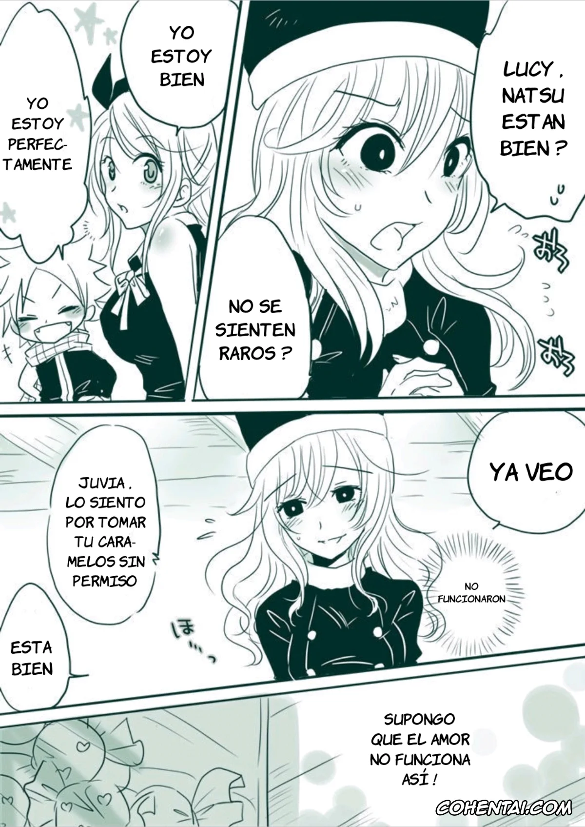 Fairy Tail porno, Lucy Heartfilia porno, Natsu Dragneel porno, Candy★Panic (Fairy Tail), pagina 5