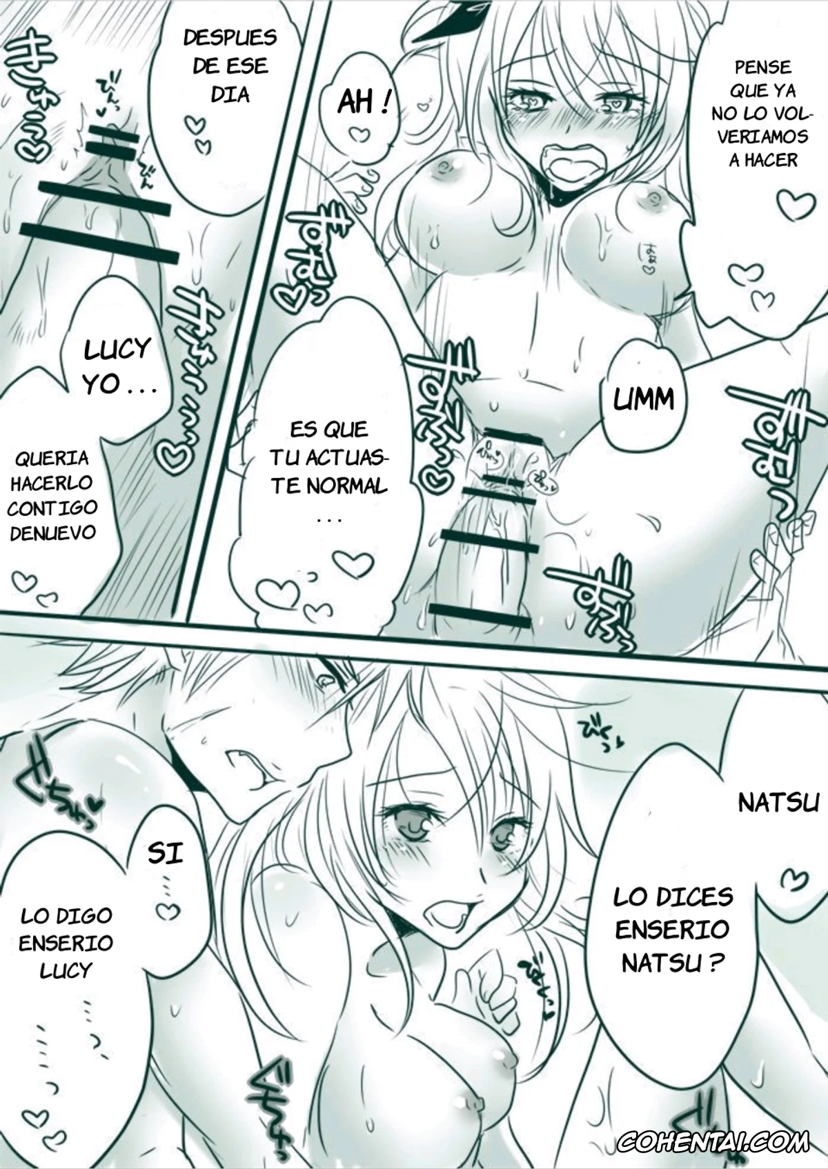Fairy Tail xxx, Lucy Heartfilia xxx, Natsu Dragneel xxx, Candy★Panic (Fairy Tail), pagina 13