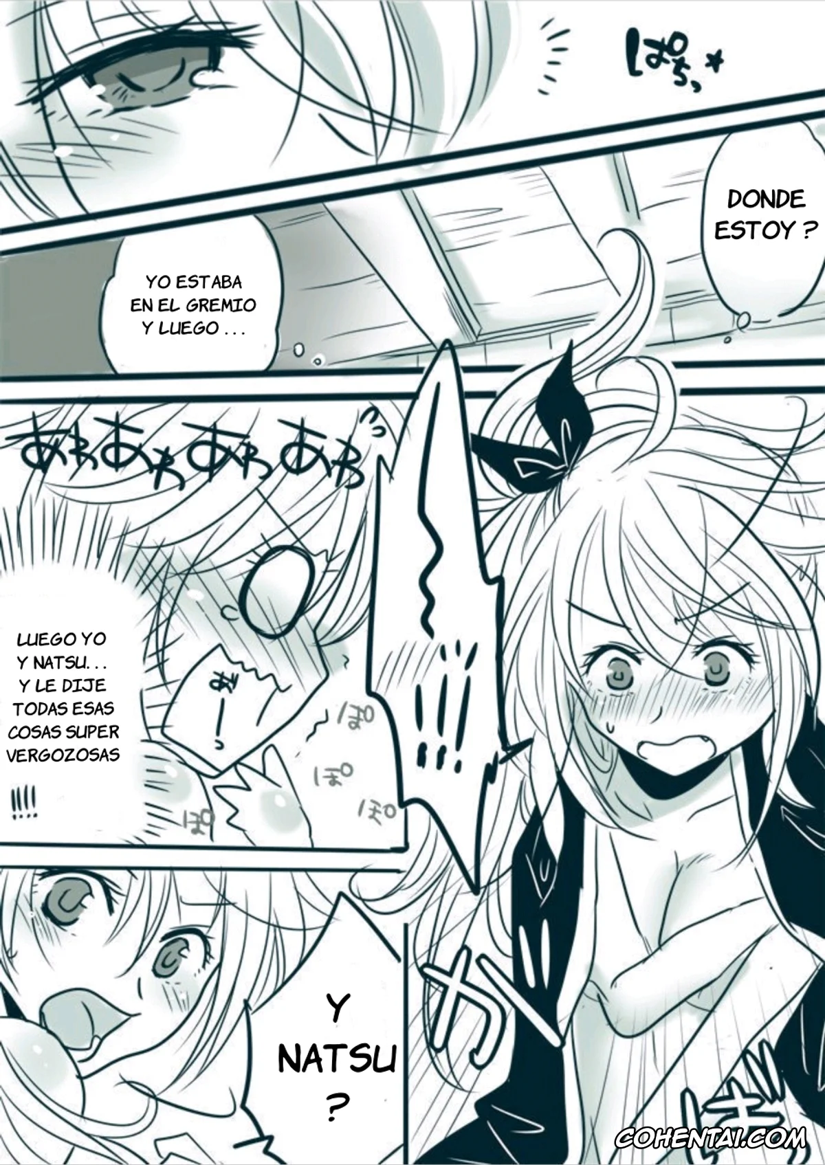 Fairy Tail porno, Lucy Heartfilia porno, Natsu Dragneel porno, Candy★Panic (Fairy Tail), pagina 17